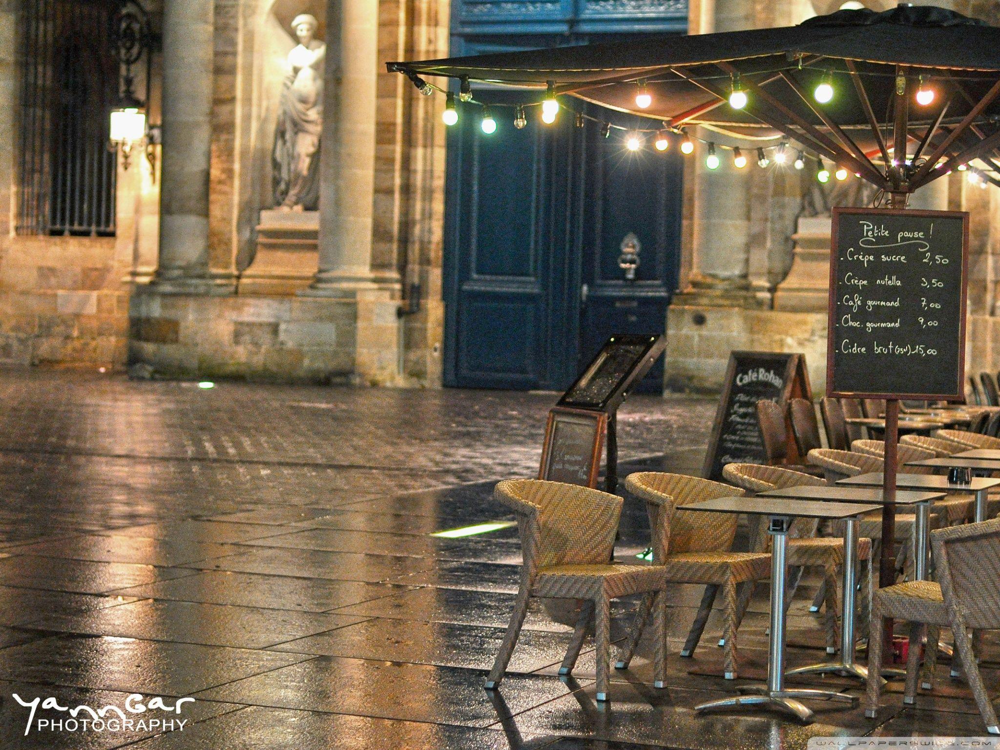 2048x1536 Cafe, Bordeaux, France ❤ 4K HD Desktop Wallpaper for