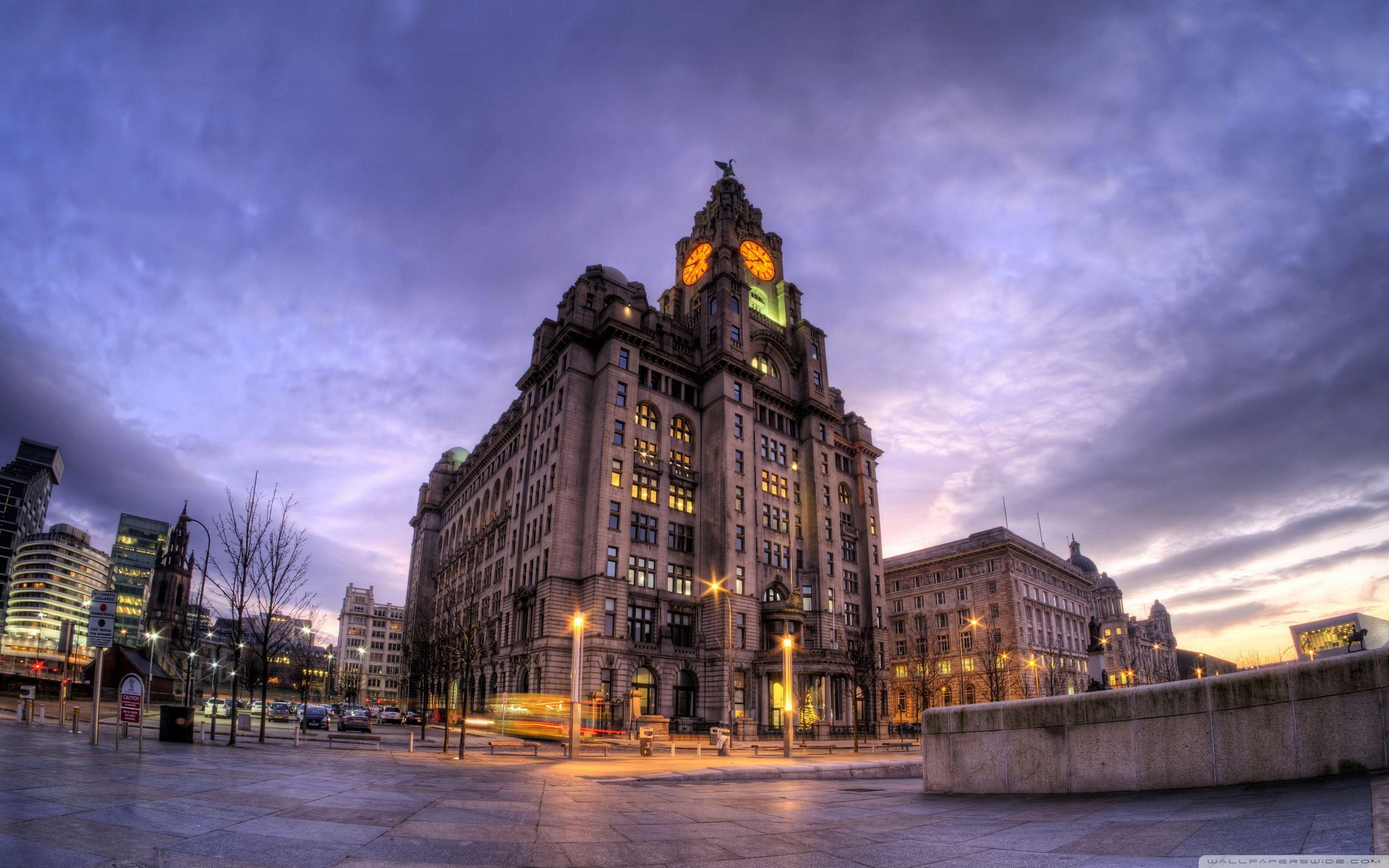 2880x1800 Royal Liver Building, Liverpool, England, United Kingdom
