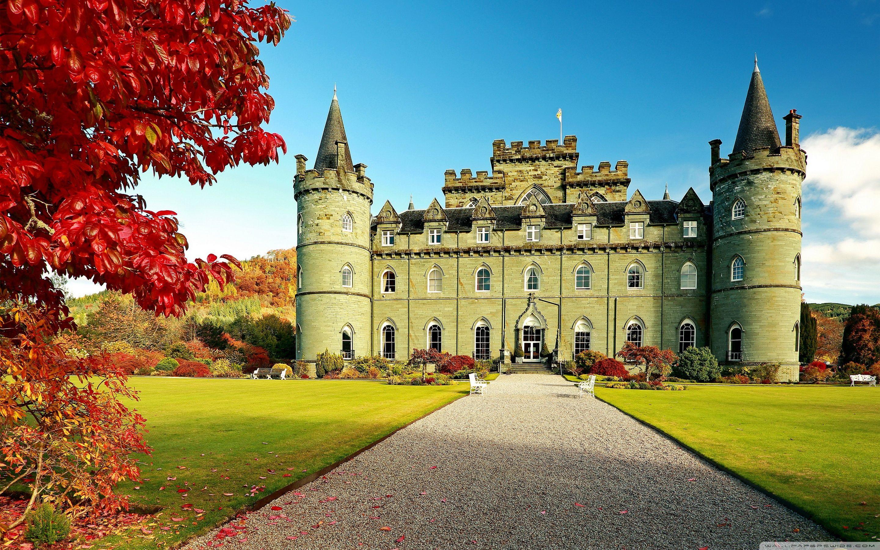 2880x1800 Inveraray Castle, United Kingdom ❤ 4K HD Desktop Wallpaper