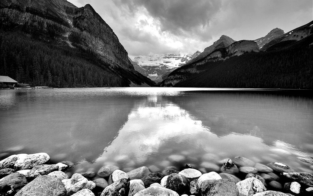 1280x800 Cool Black And White Wallpaper