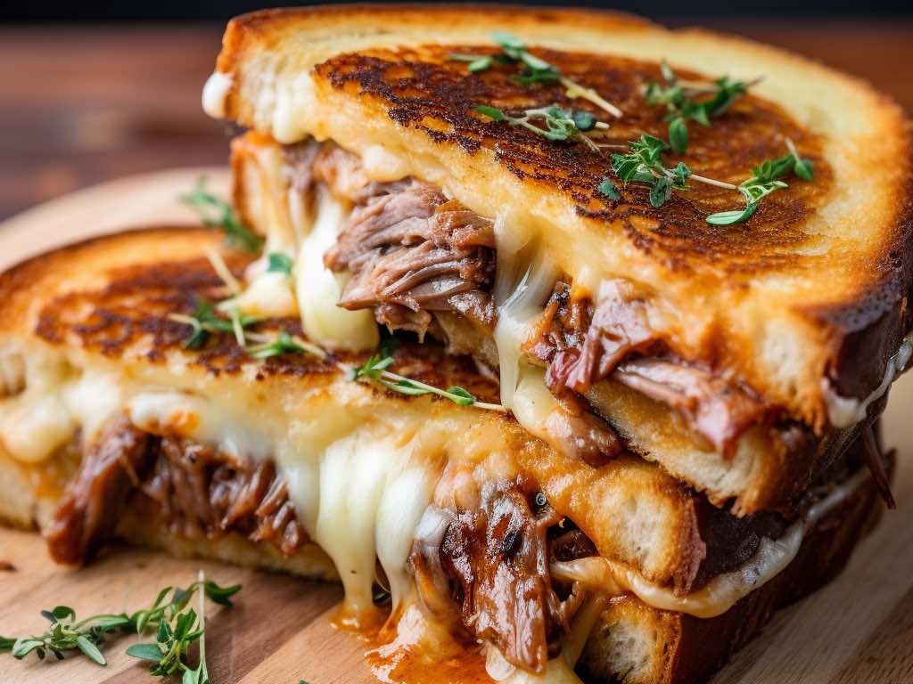 1024x768 Short Rib Grilled Cheese Extravaganza