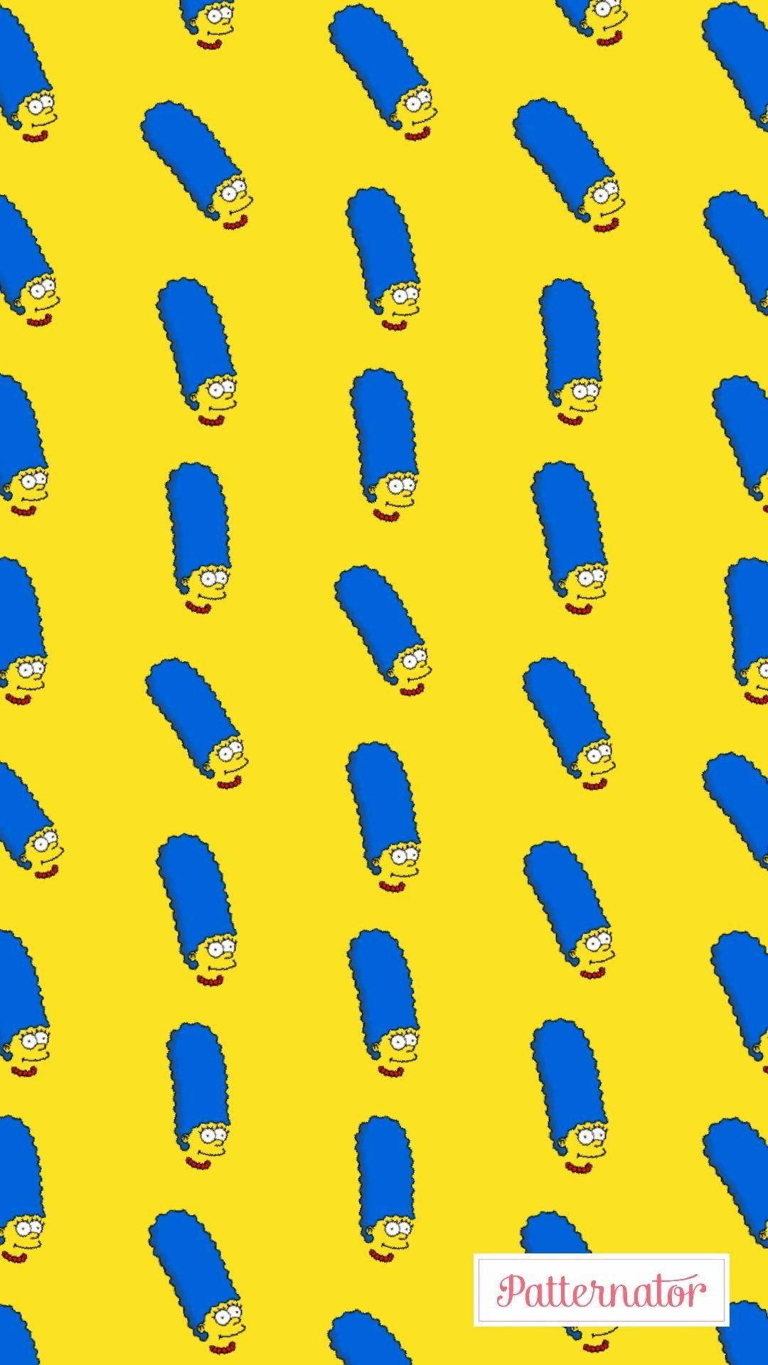 1080x1920 Wallpaper Simpsons Marge. PHOTO. Ideias de papel de