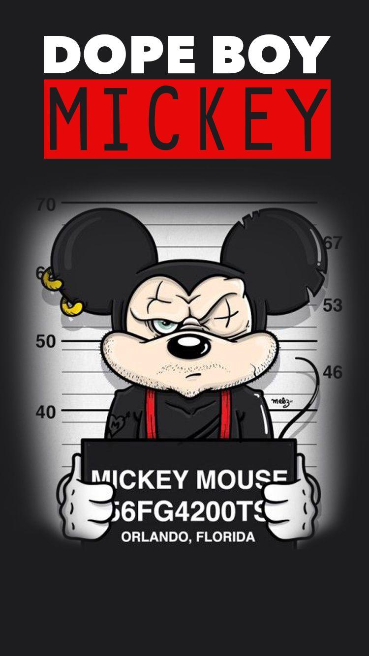 Trippy Mickey Mouse Supreme Wallpaper Hd