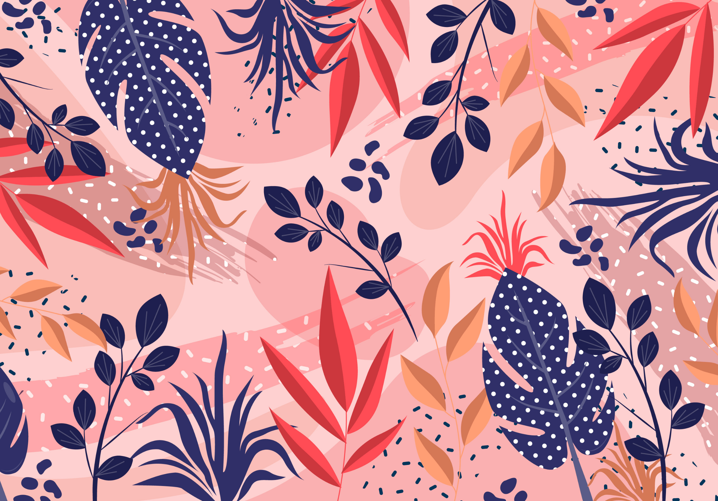 2388x1668 Flat Art Wallpaper for iPhone & iPad