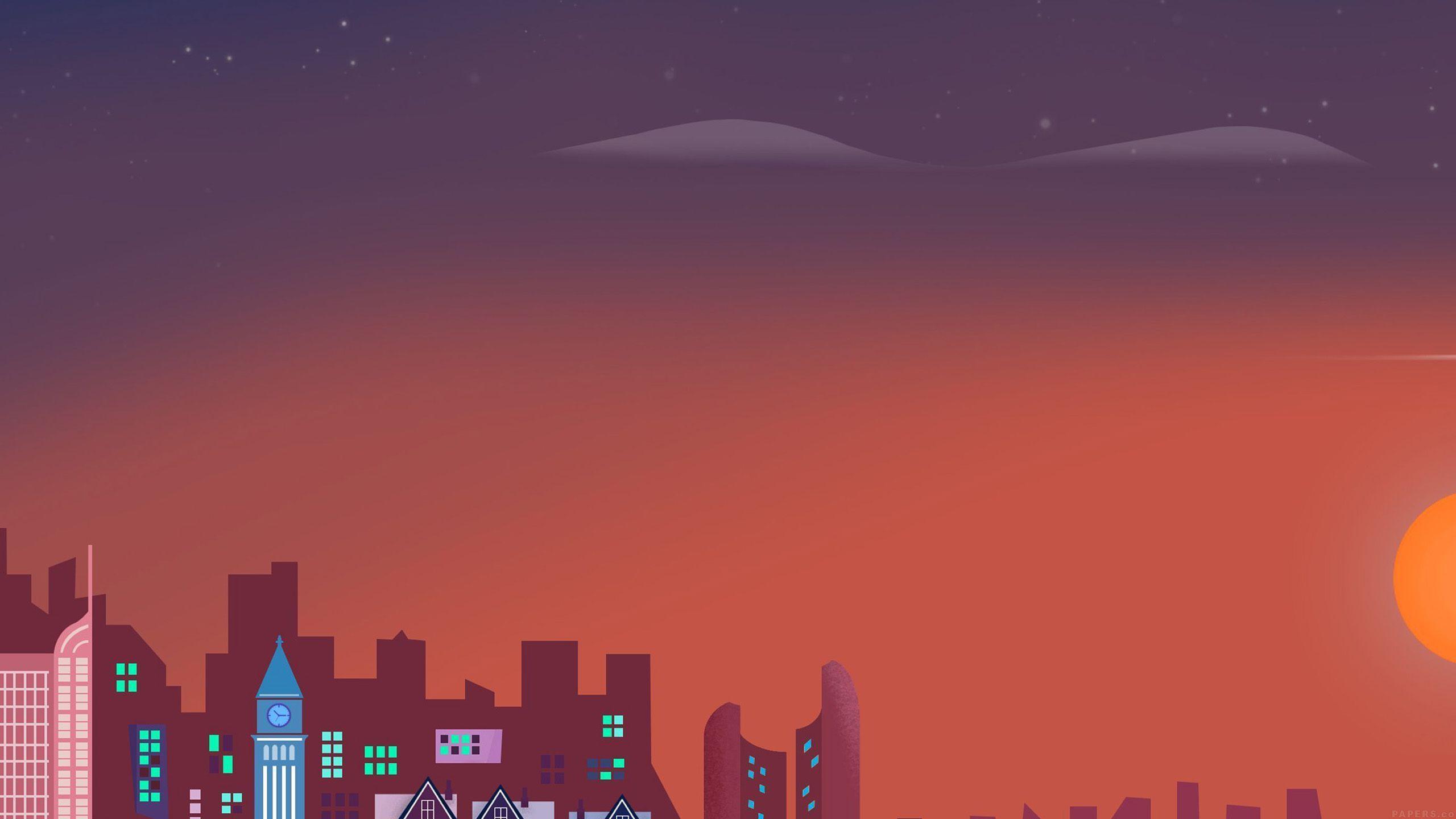 2560x1440 Flat Design Wallpaper