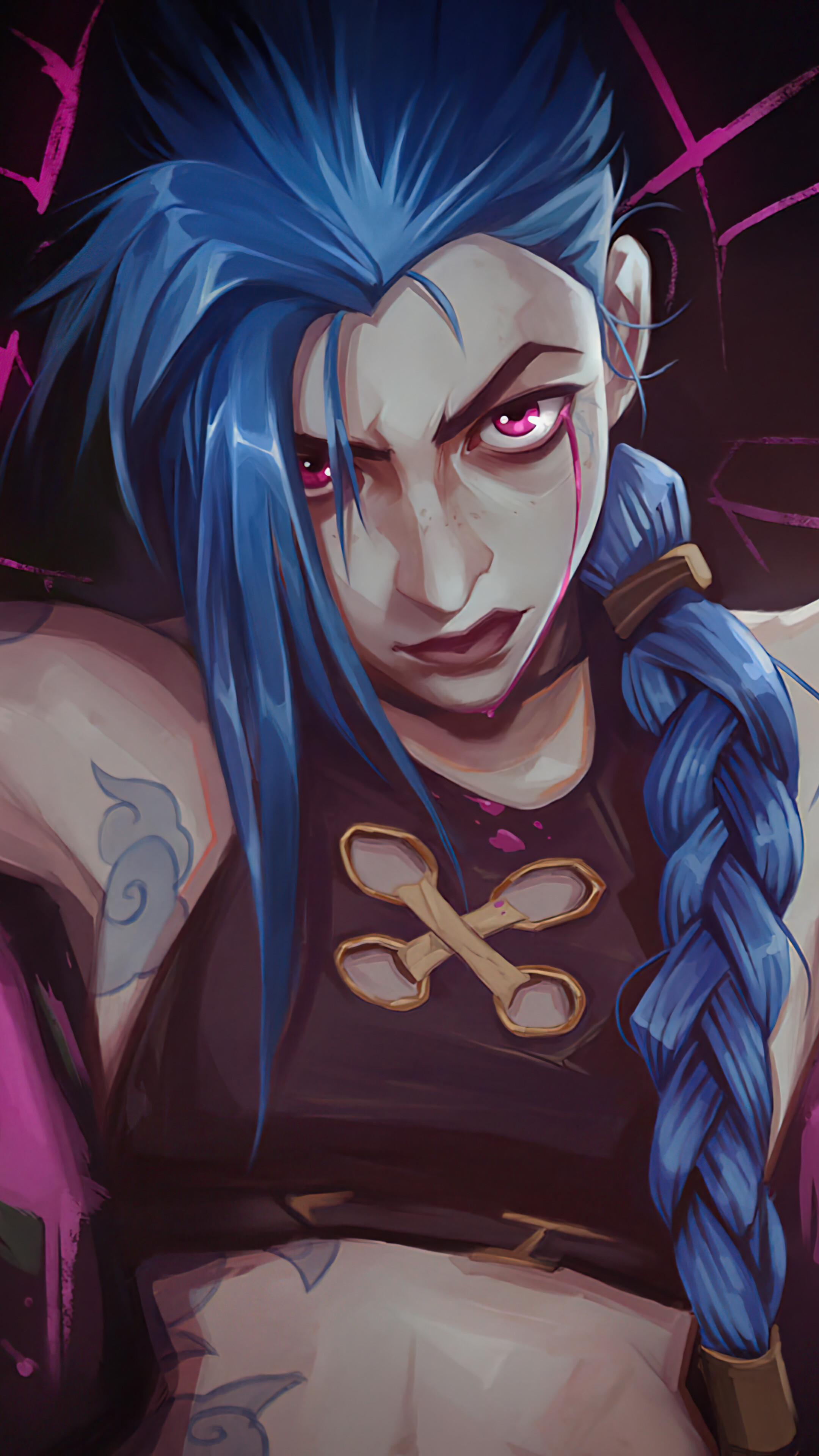 2160x3840 no spoilers Jinx wallpaper