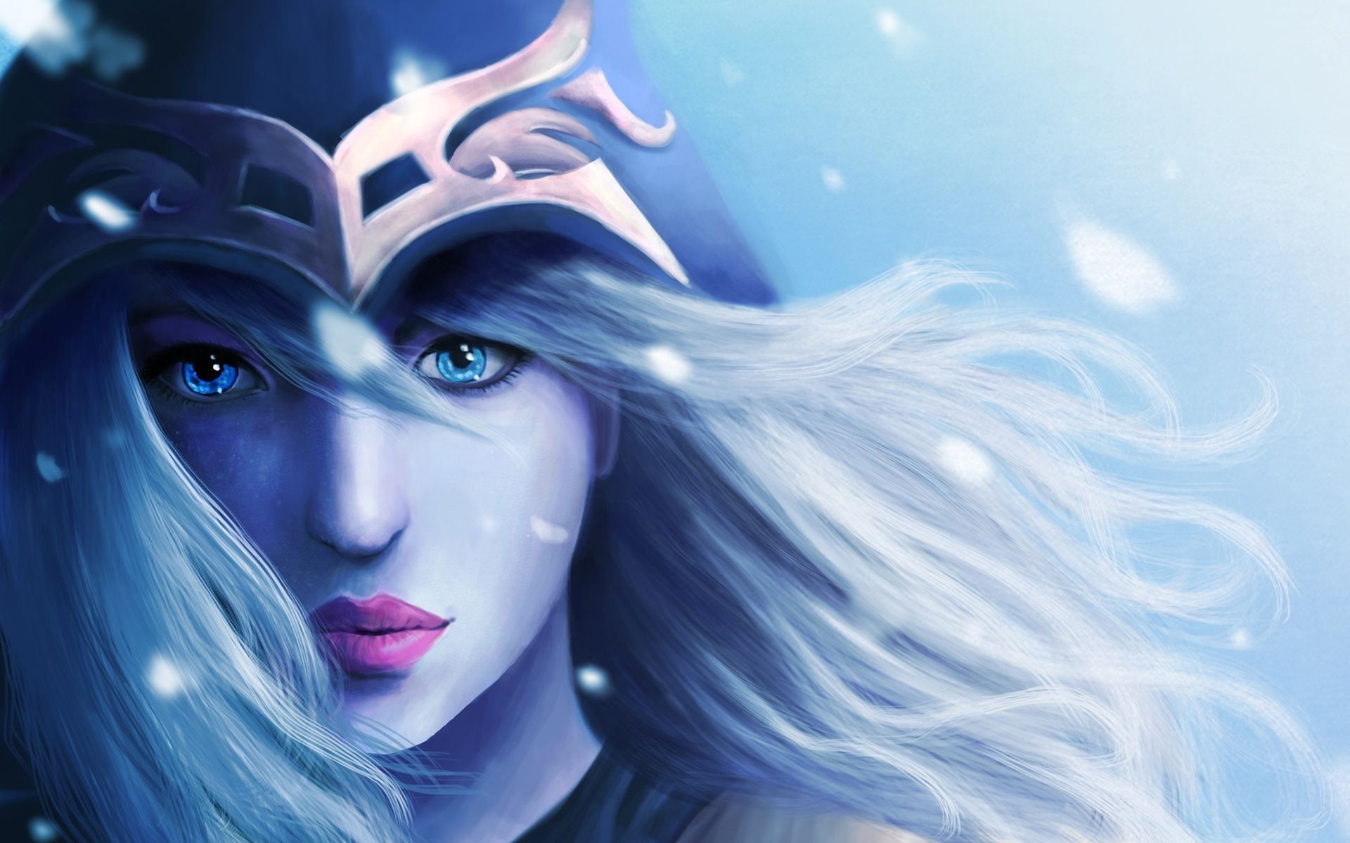 1920x1200 Ashe Fan Art League Of Legends