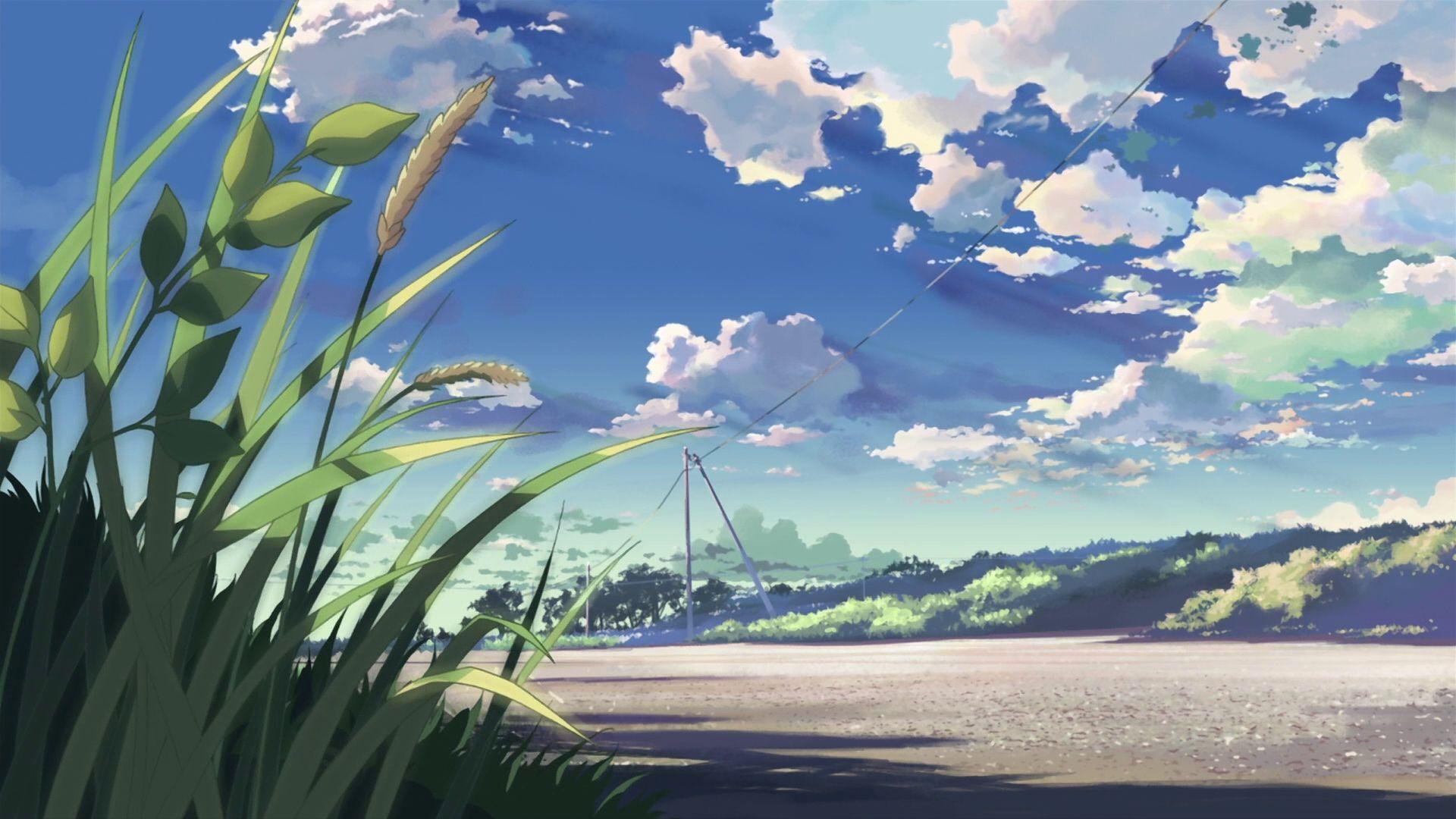 1920x1080 Anime Nature Wallpaper