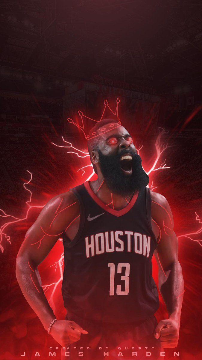Made this edit of James harden Also my wallpaper What you think   rrockets