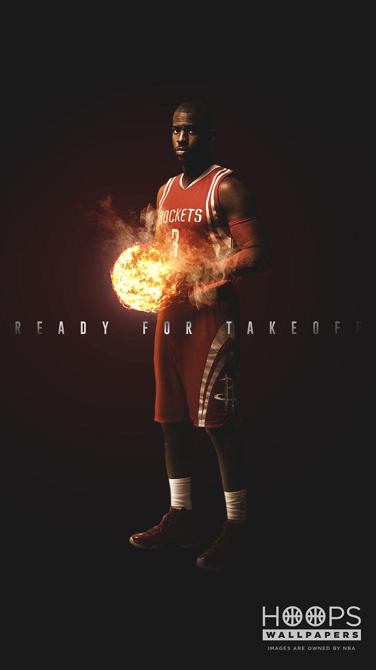 750x1334 Hd Wallpaper Rockets Chris Paul