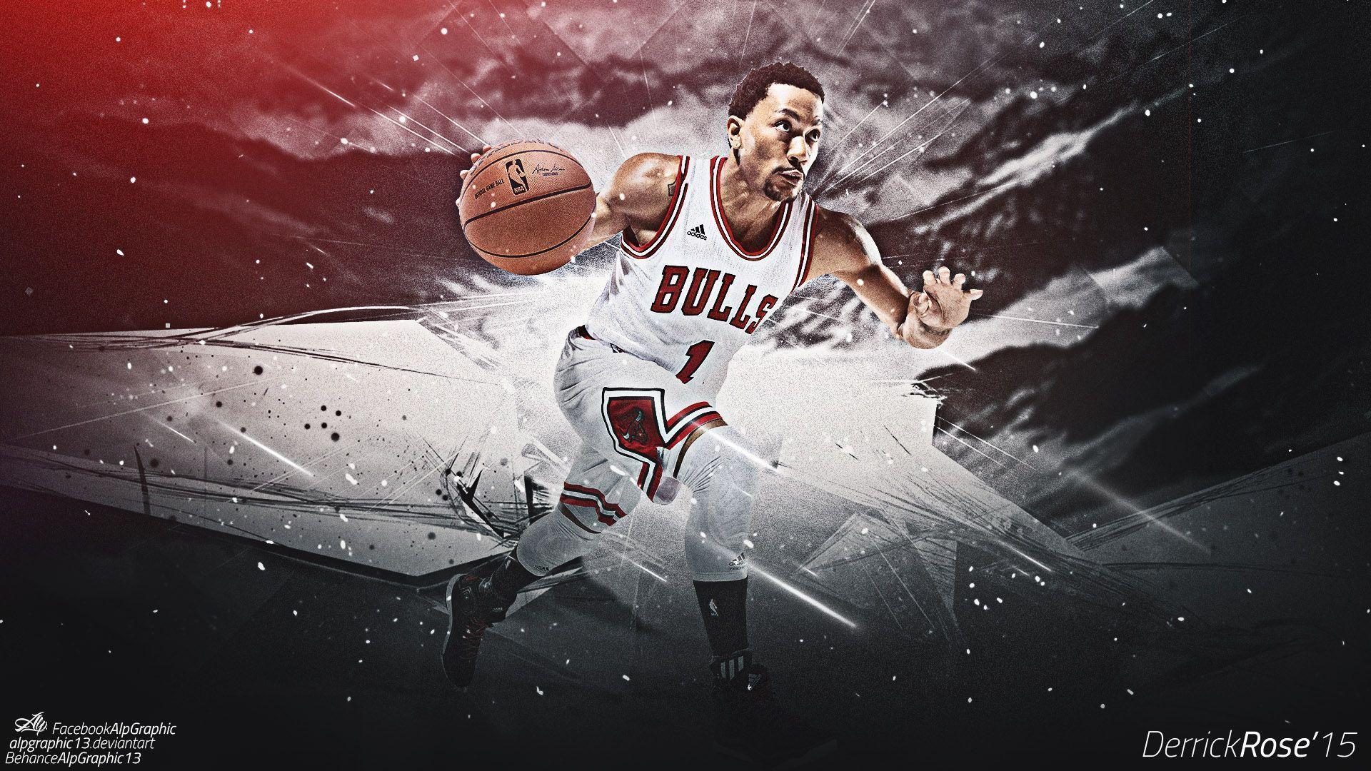 1920x1080 Derrick Rose Wallpaper HD 2016