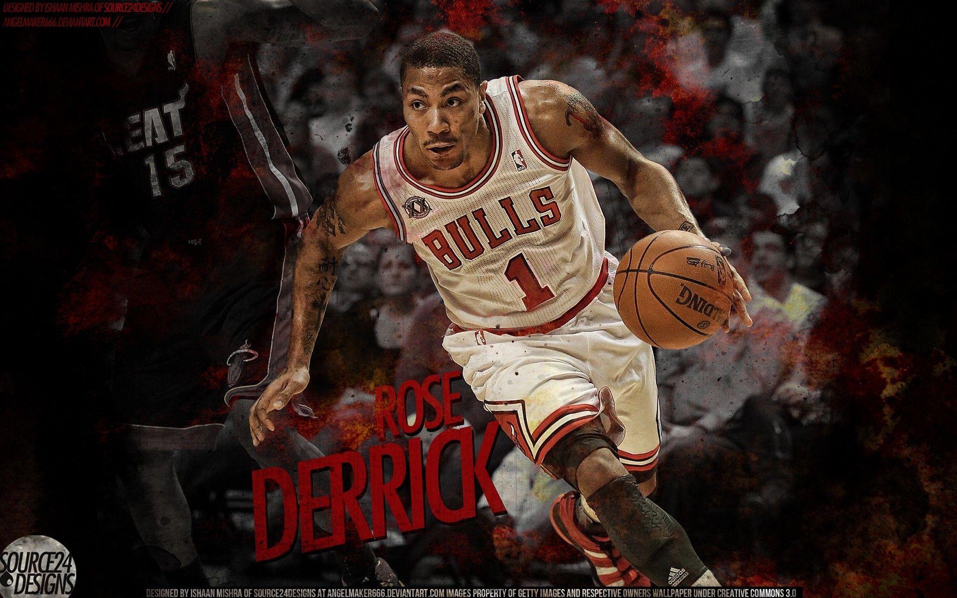 1920x1200 Derrick Rose Wallpaper HD 2018