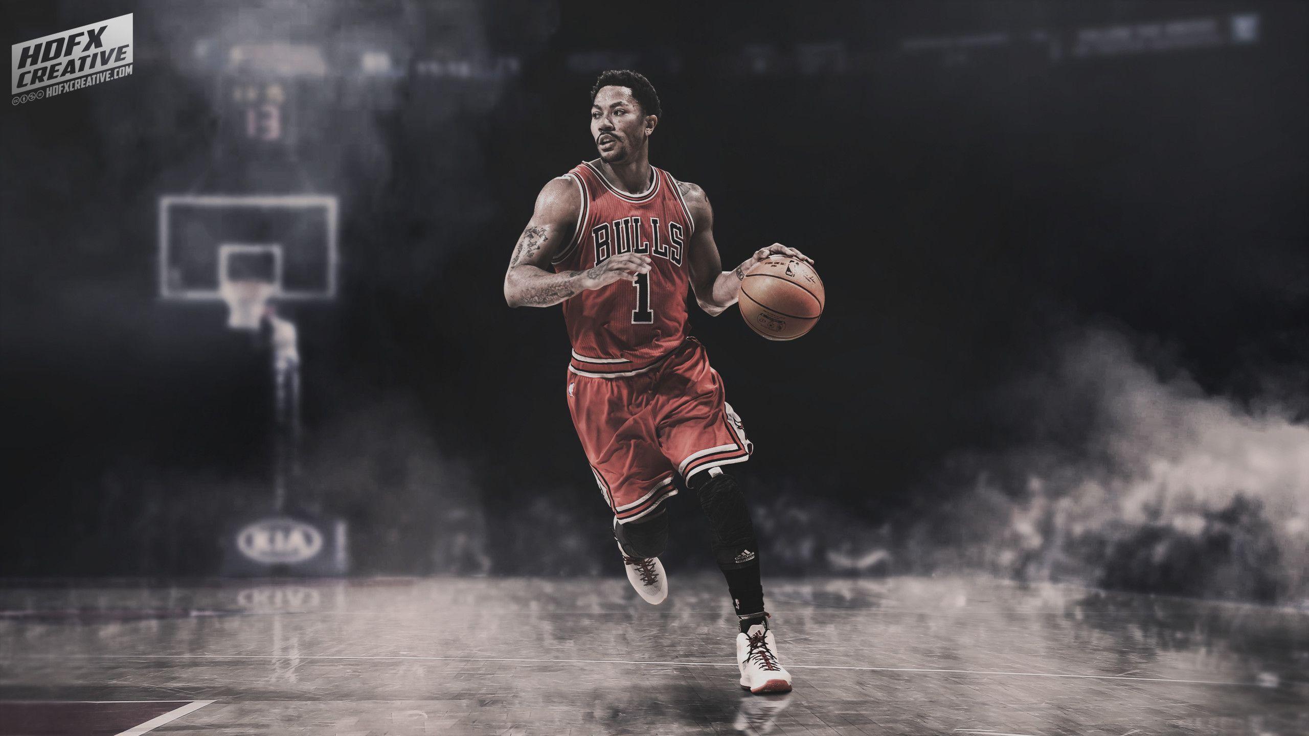 2560x1440 Derrick Rose HD Wallpaper