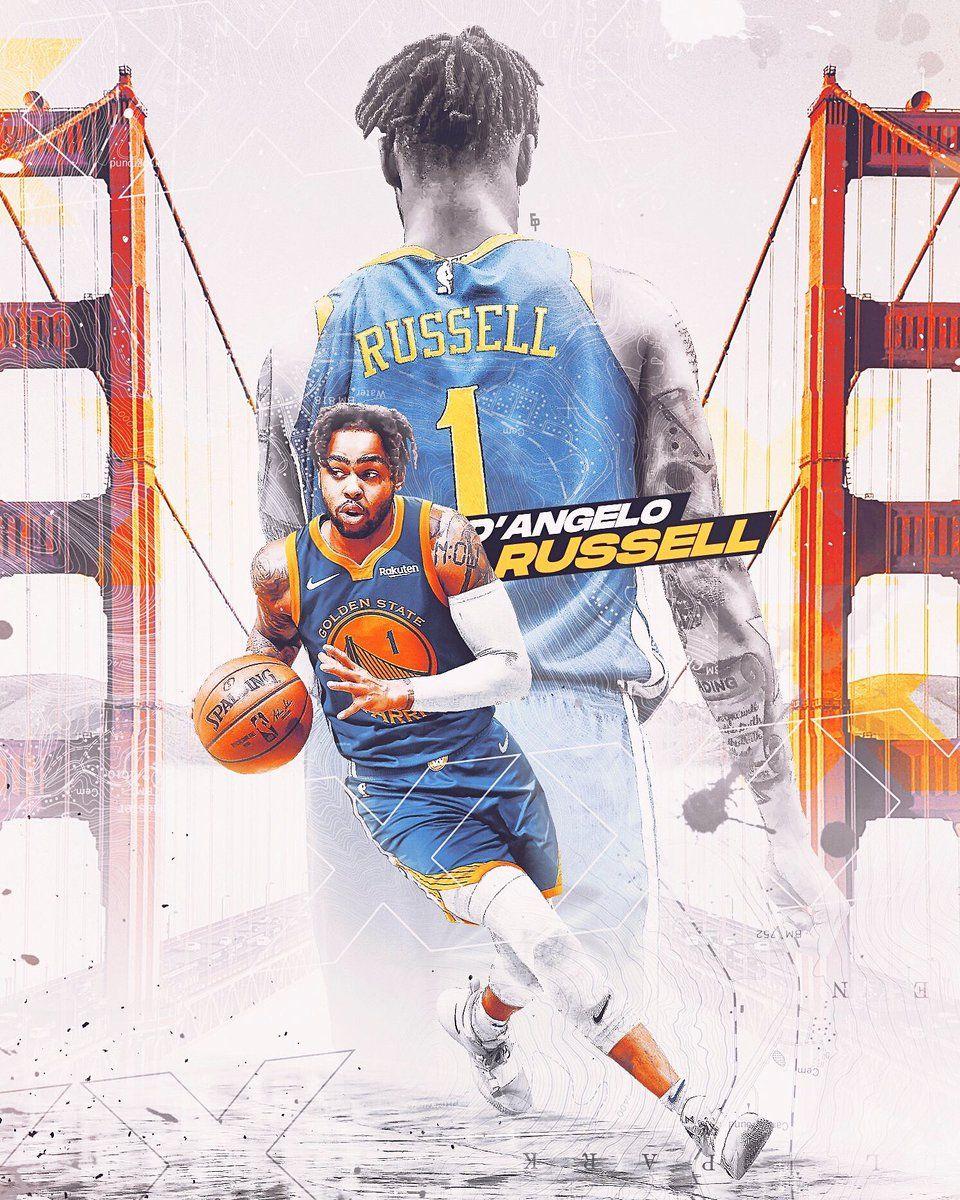 960x1200 D'Angelo Russell Golden State Warriors Wallpaper