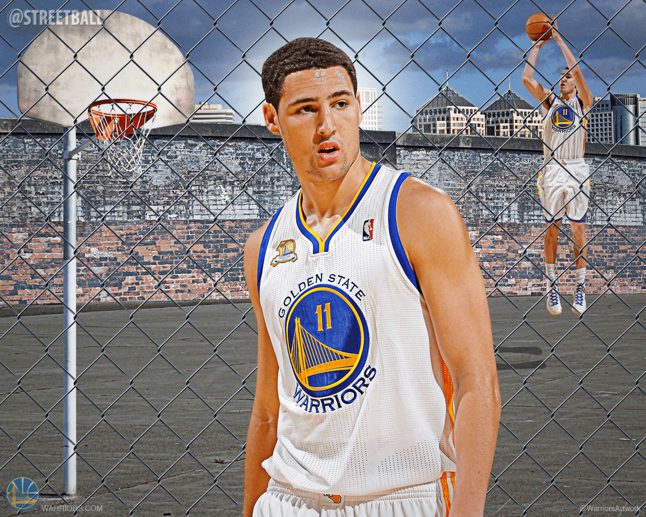 1280x1024 Klay Thompson Wallpaper