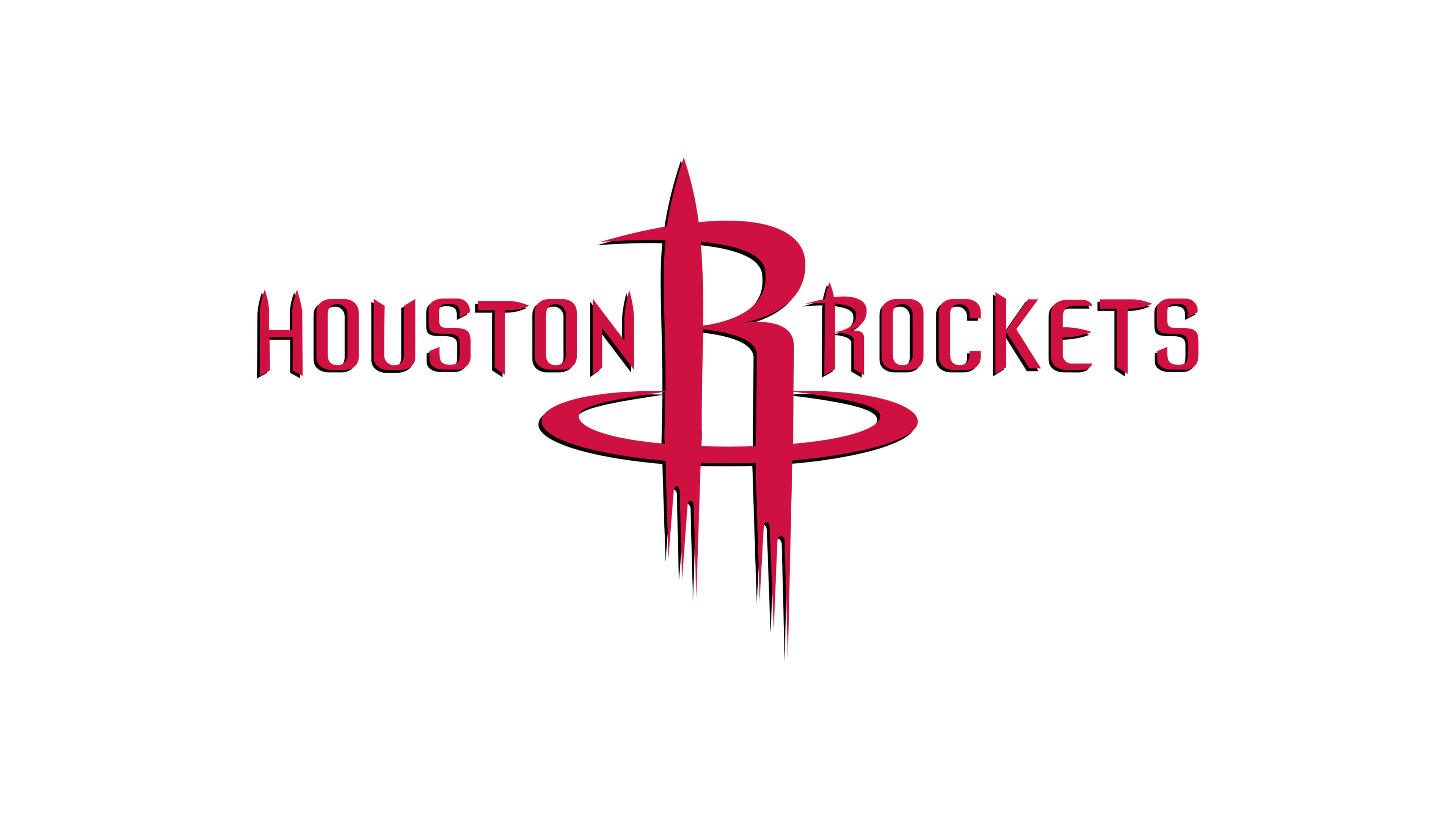 3840x2160 Houston Rockets NBA Logo UHD 4K Wallpaper