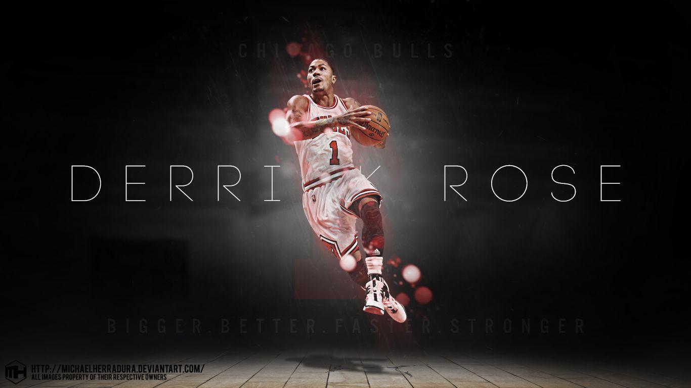 1366x768 Derrick Rose Wallpaper for Android
