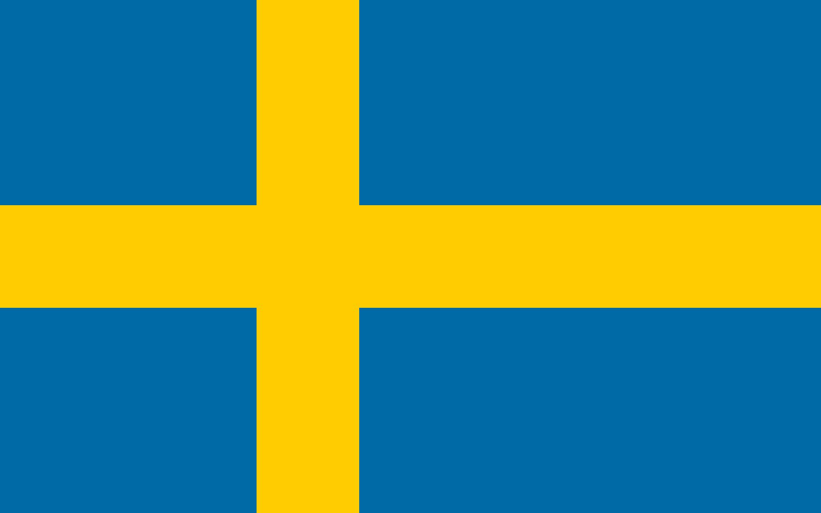 1600x1000 Sweden Flag Wallpaper for Android