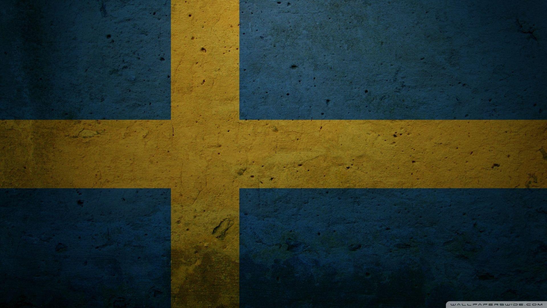 1920x1080 Grunge Flag Of Sweden ❤ 4K HD Desktop Wallpaper for 4K