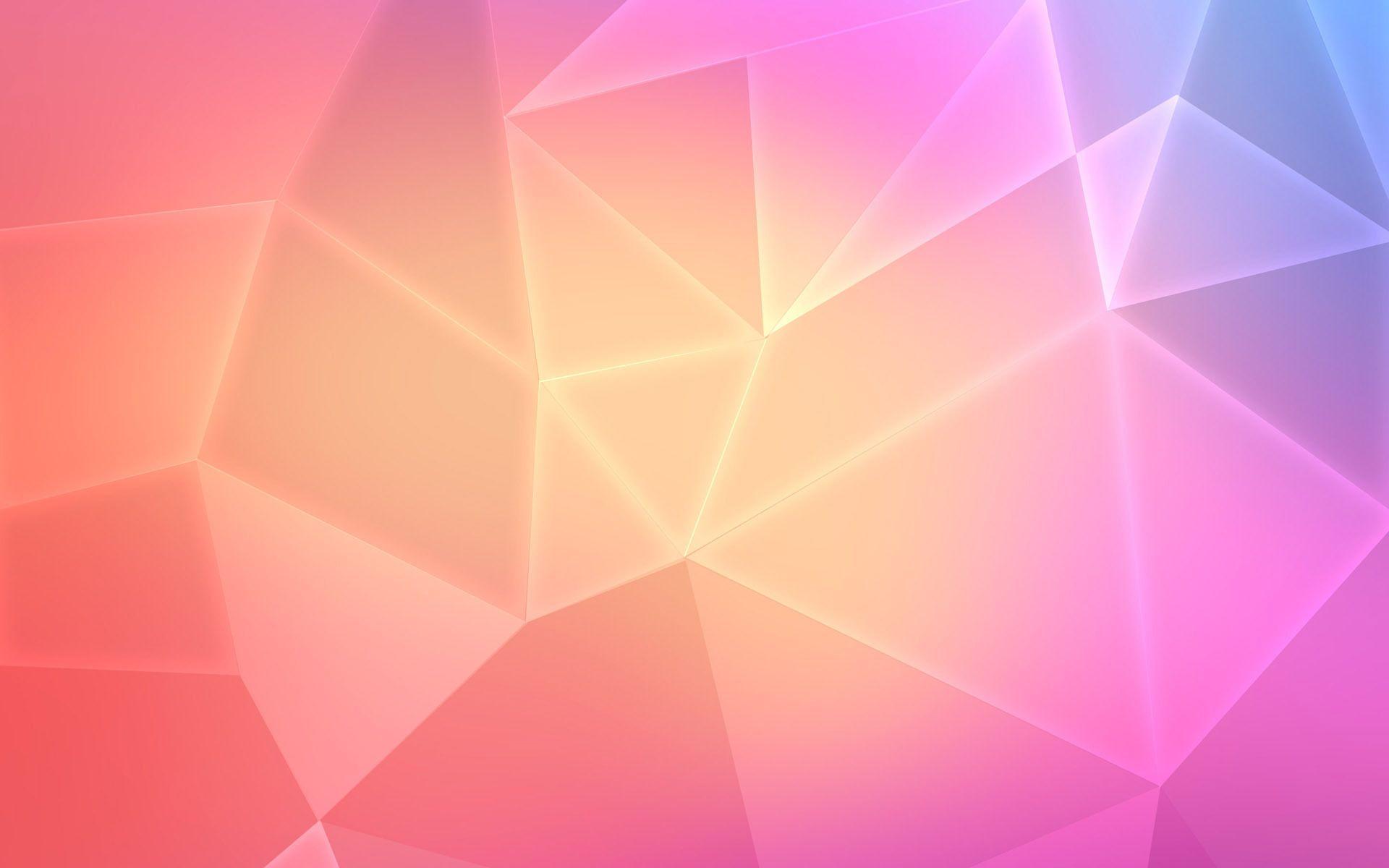 36 Pink Geometric Wallpaper  WallpaperSafari