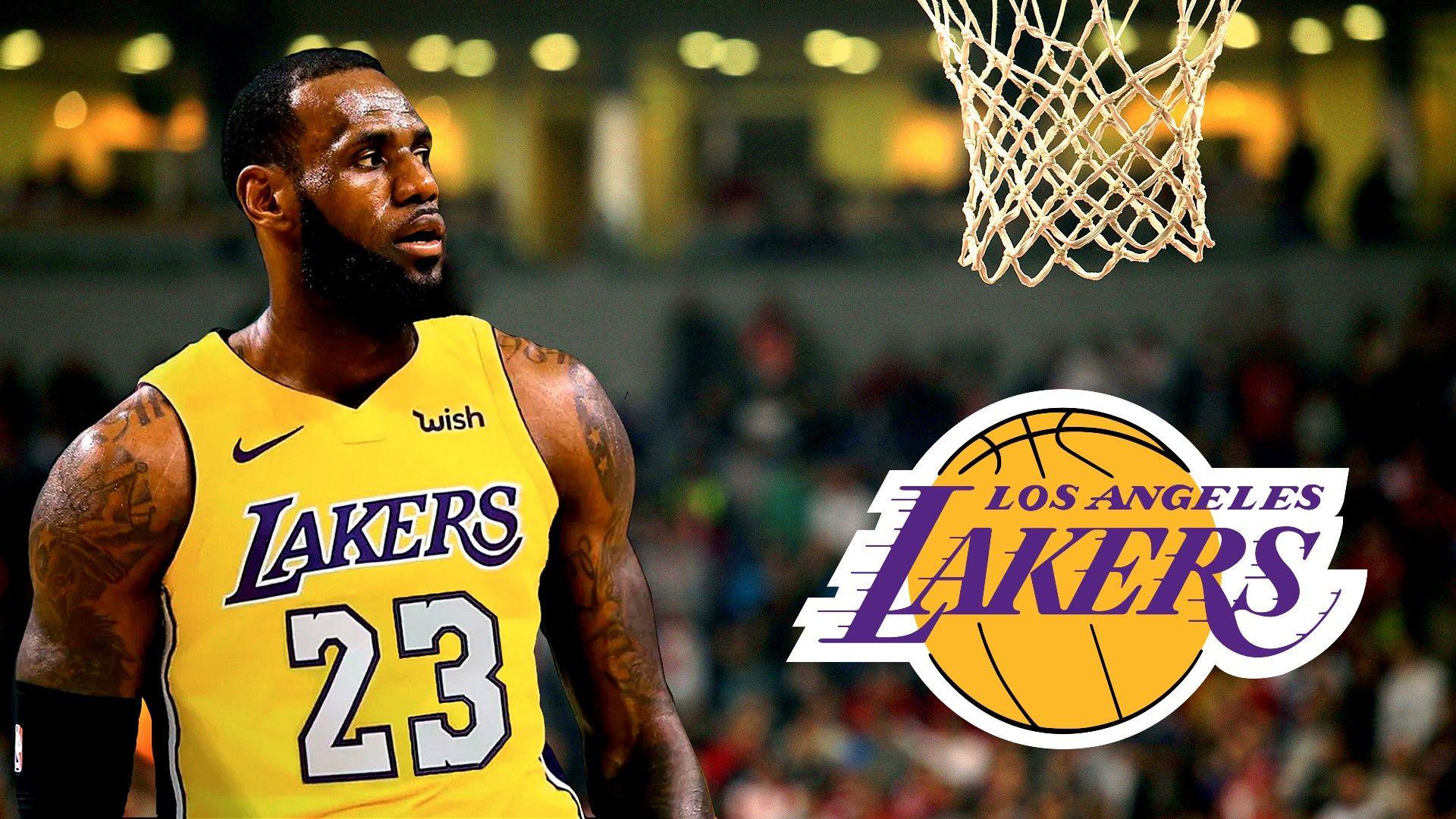 1920x1080 LeBron James Lakers Hình nền.  Hình nền bóng rổ 2019