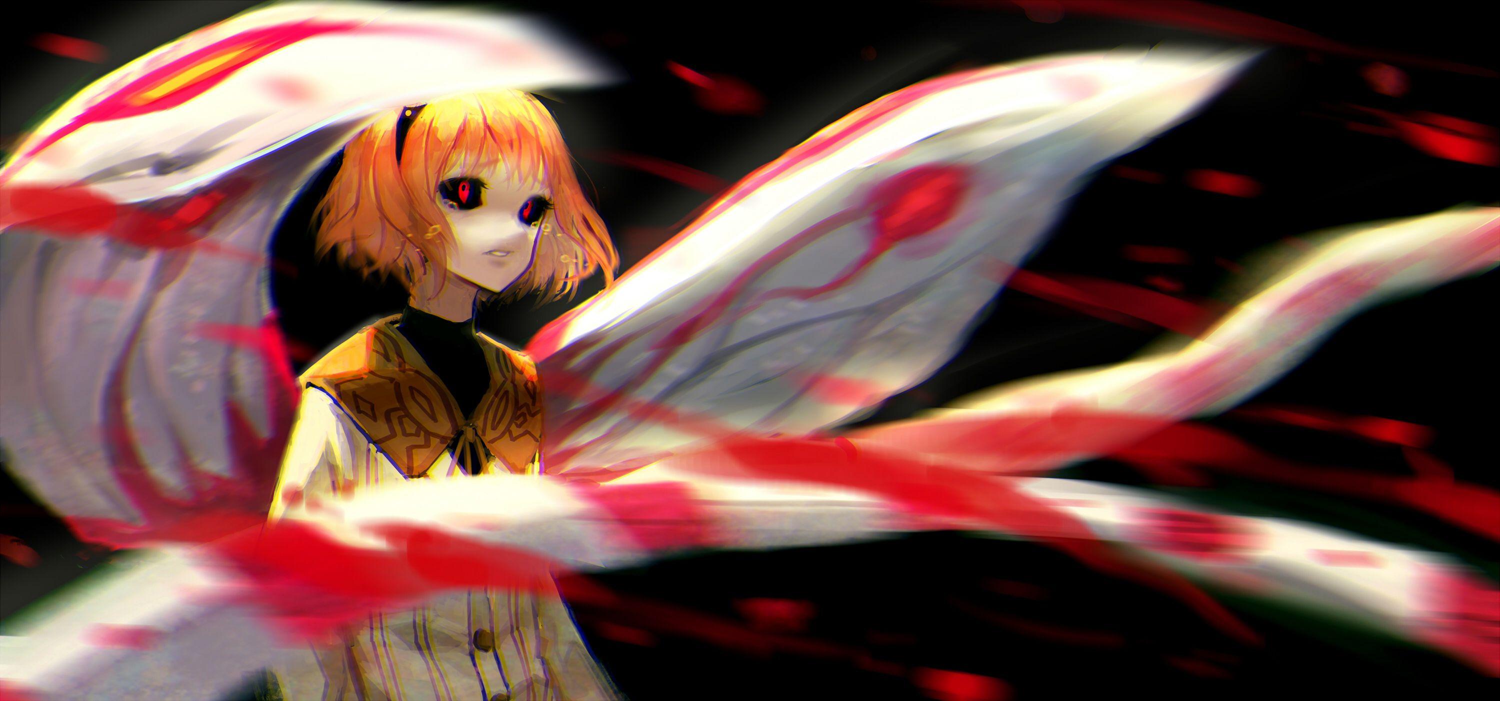3000x1402 Fueguchi Hinami Kushu Anime Image Board