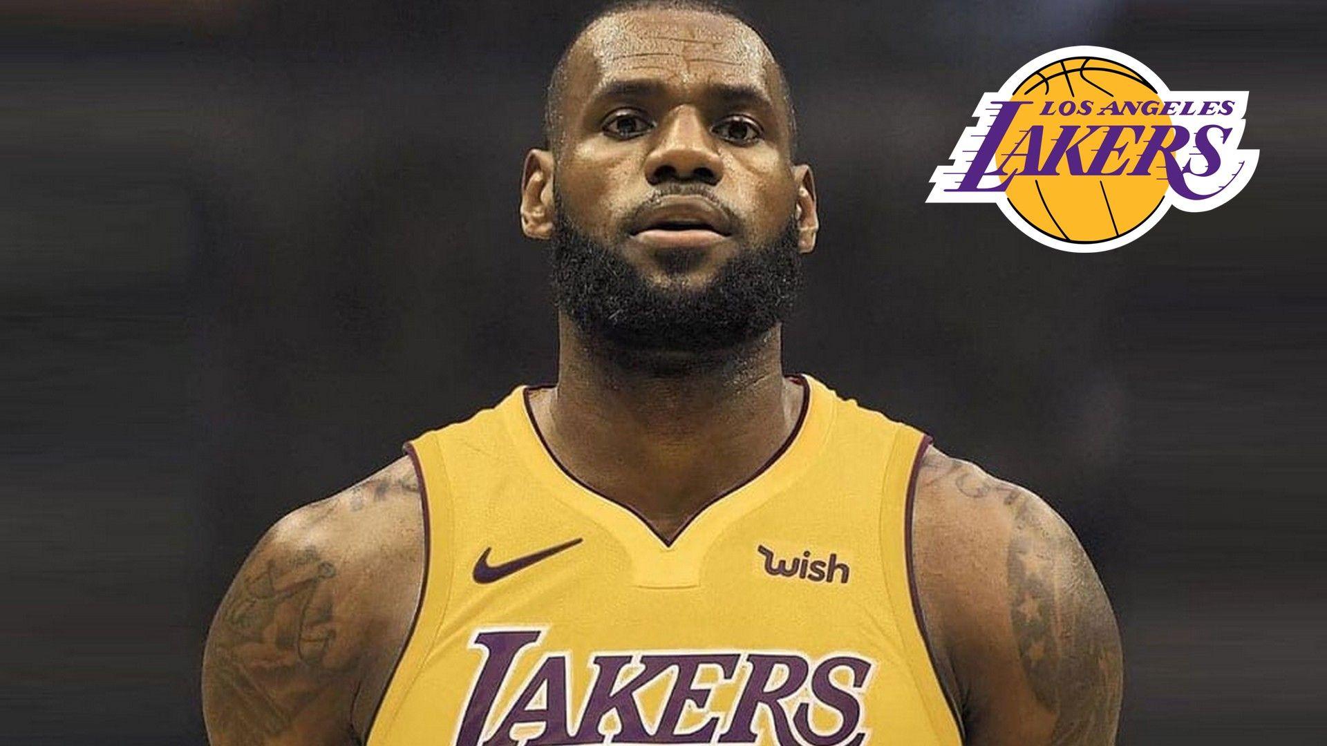 1920x1080 LeBron James Lakers Jersey Wallpaper Basketball Wallpaper