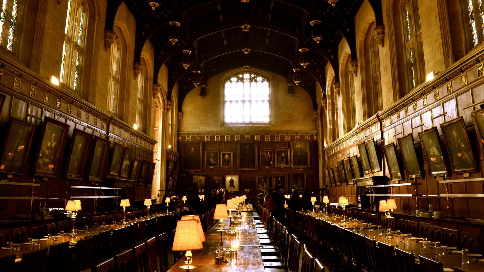 1920x1080 The Hogwarts Great Hall Wallpaper