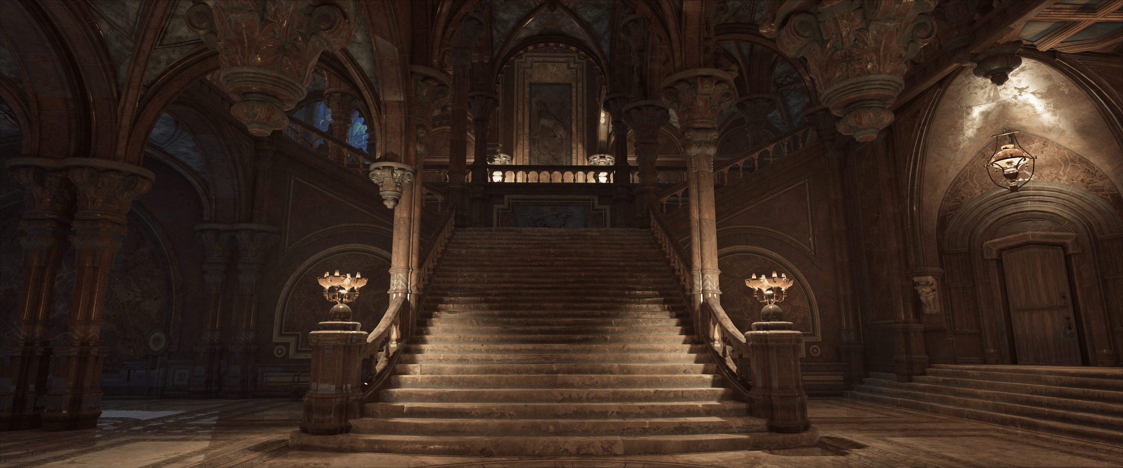 3840x1600 Hogwarts Legacy, Castle interior