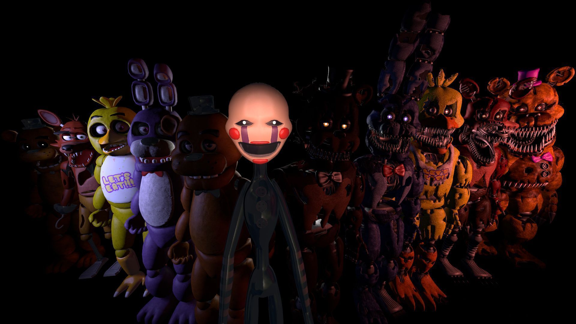 1920x1080 Fnaf wallpaper, Foxy wallpaper