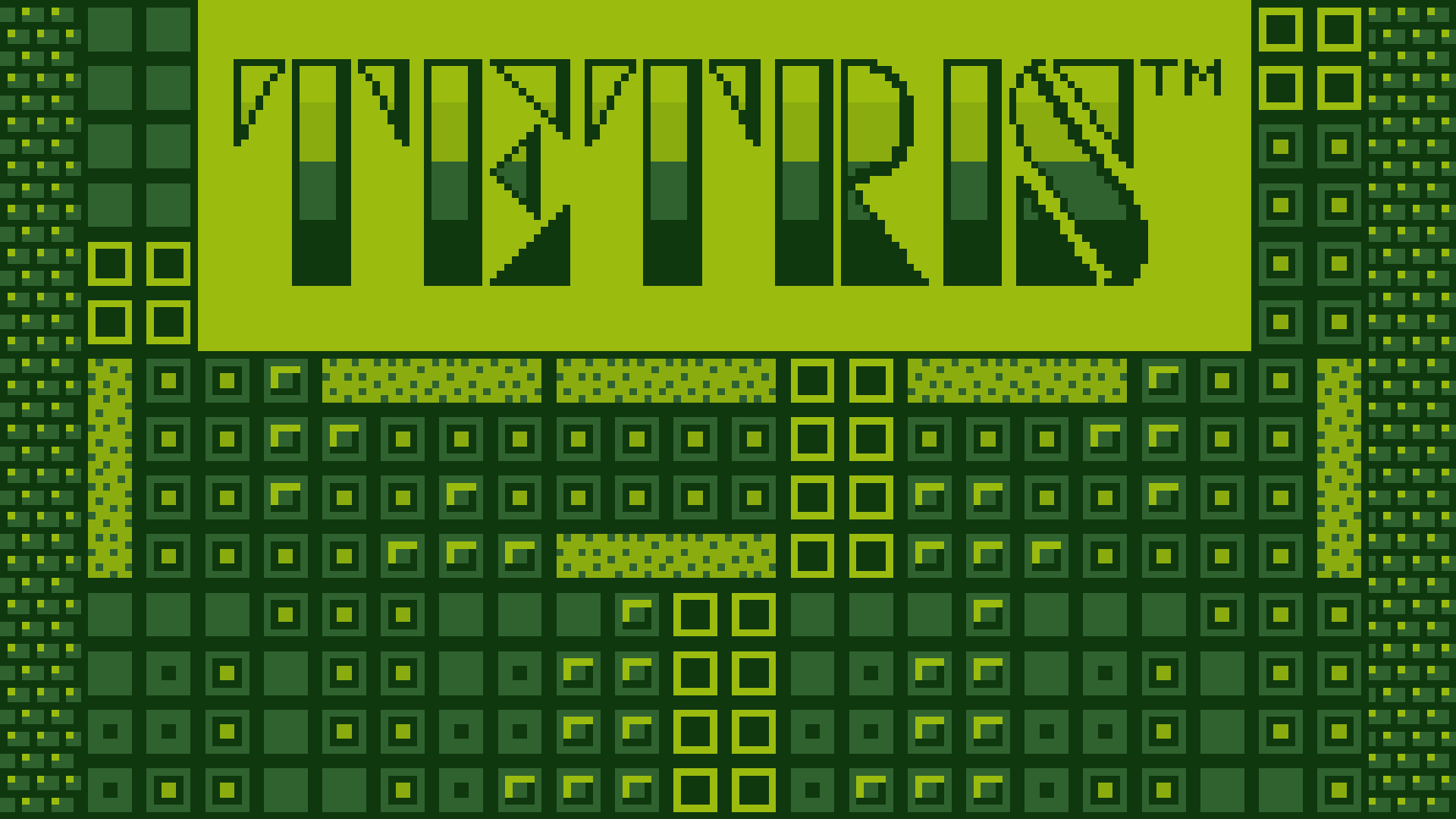 1920x1080 Game Boy Tetris Desktop Wallpaper (1080p)