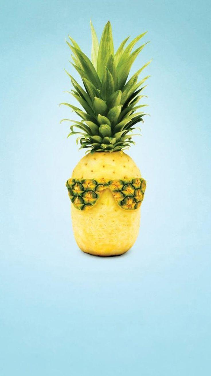 736x1308 Colorful Pineapples Beaches Wallpaper at