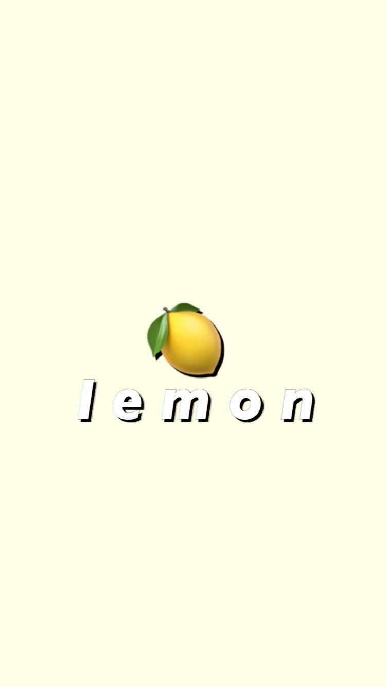 Lets fill your theme with lemon iPhone Aesthetic Lemon HD phone wallpaper   Pxfuel