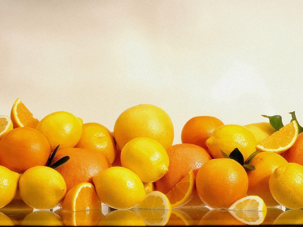 1024x768 Nice Fruit Wallpaper And Lemons Background