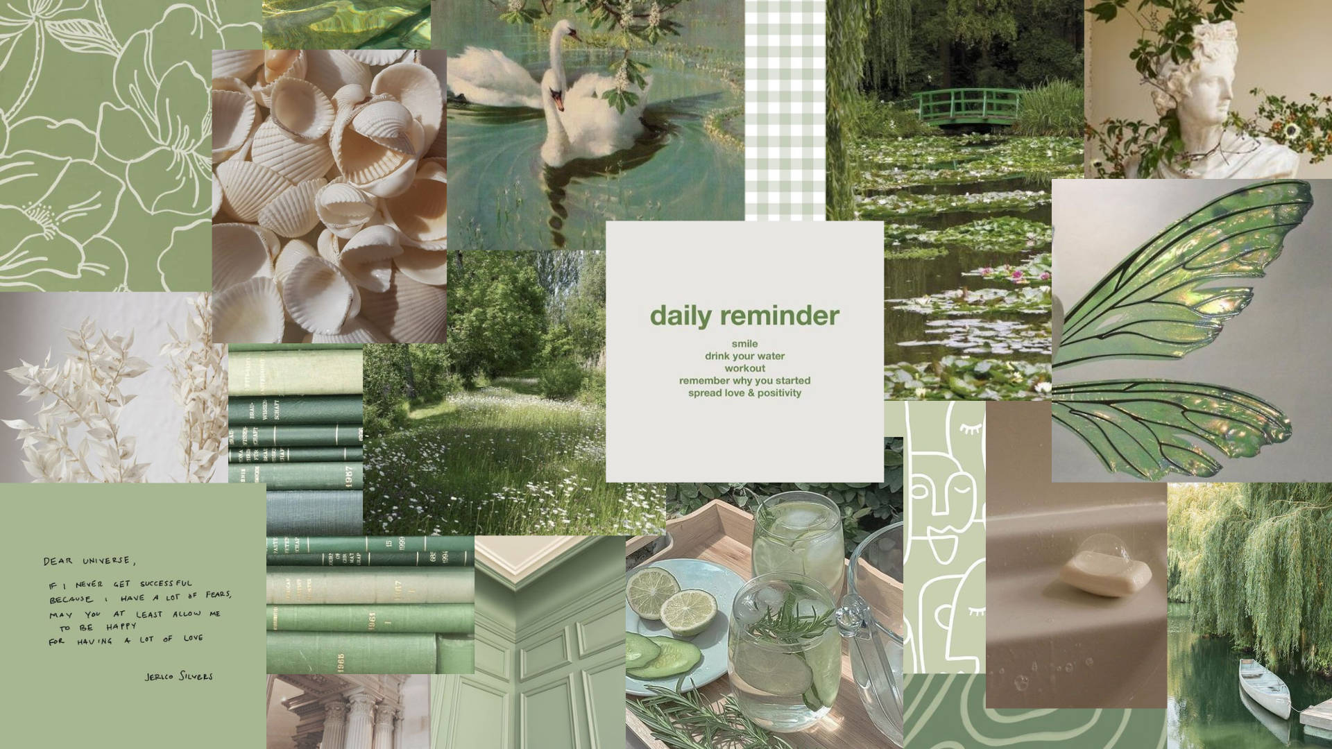Sage Green Aesthetic Laptop Wallpapers - Top Free Sage Green Aesthetic