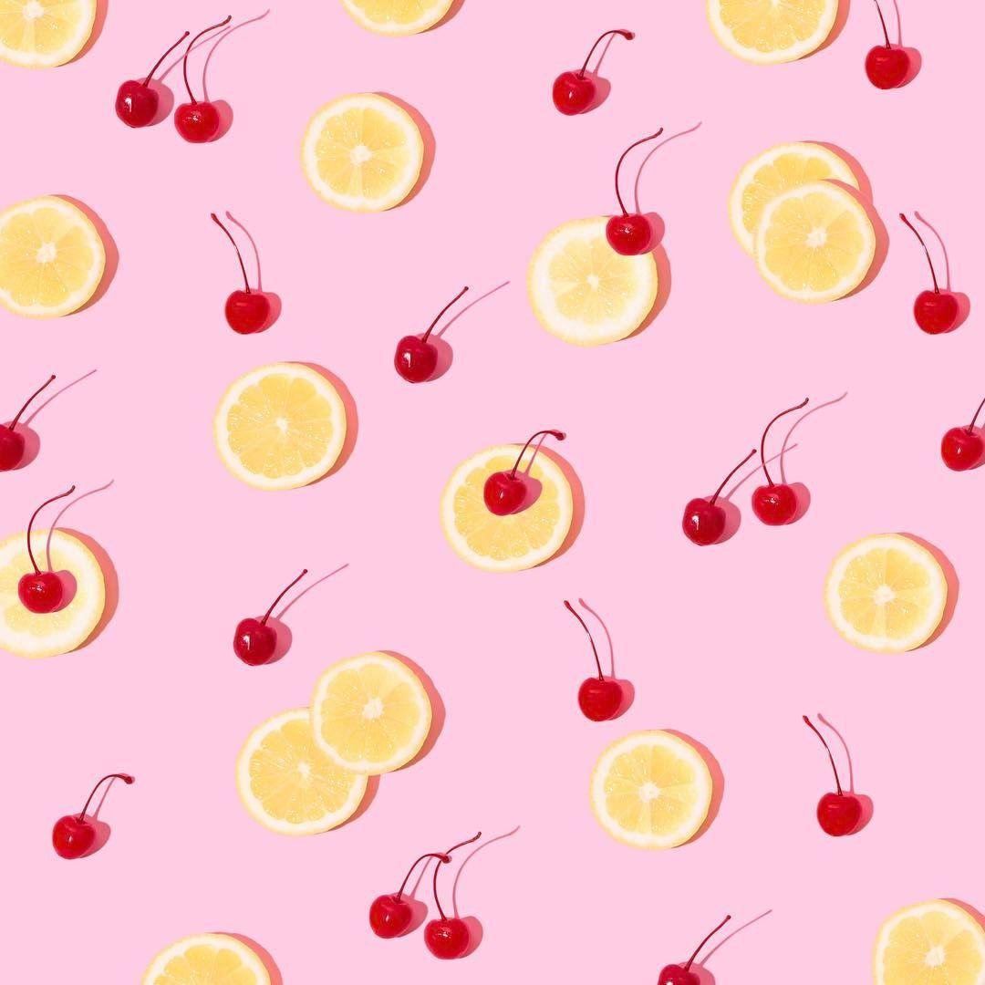 Sliced Lemon On Pink Background Stock Photo 781711729  Shutterstock