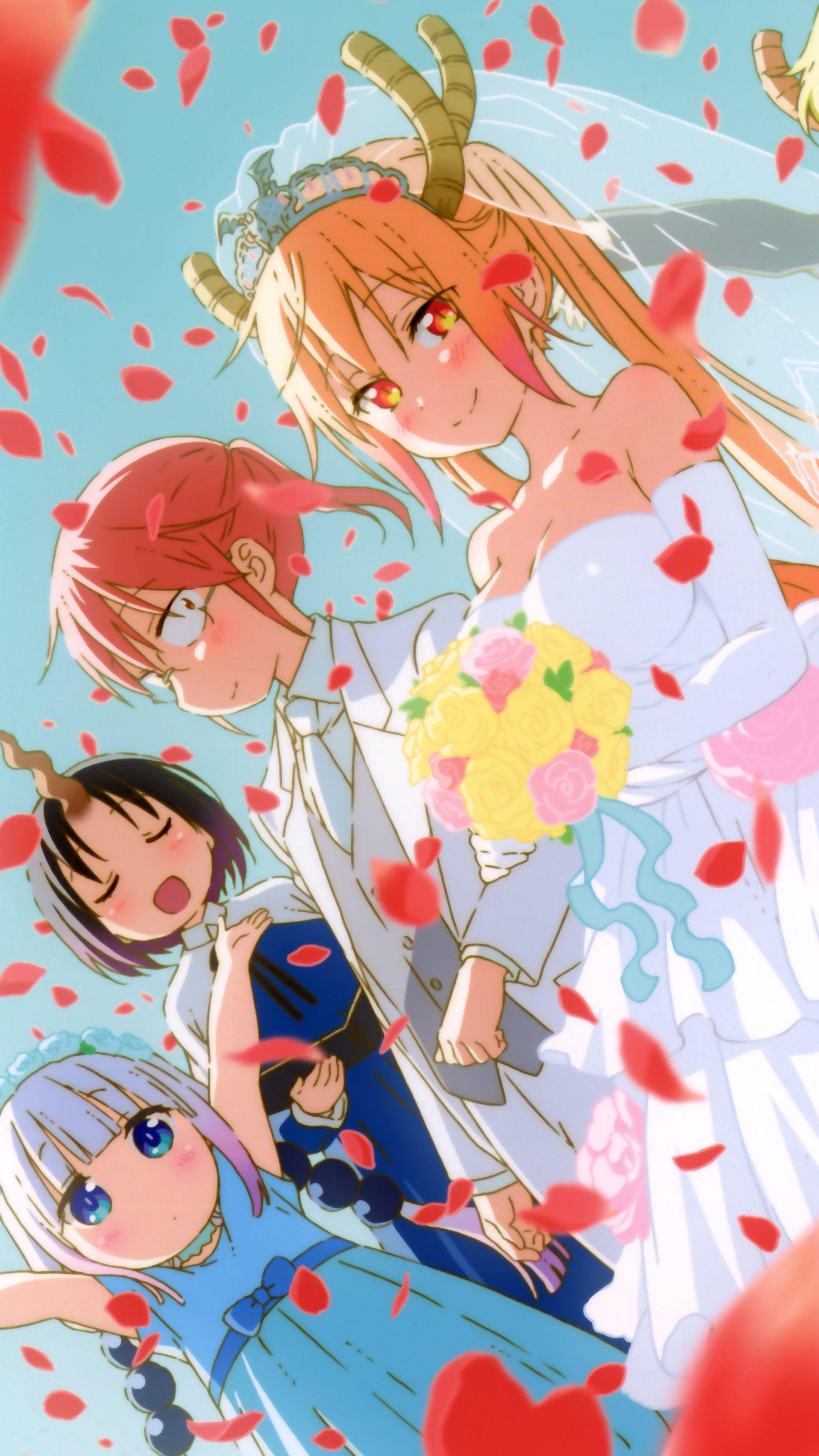 2160x3840 Kobayashi San Chi No Maid Dragon 2160×3840