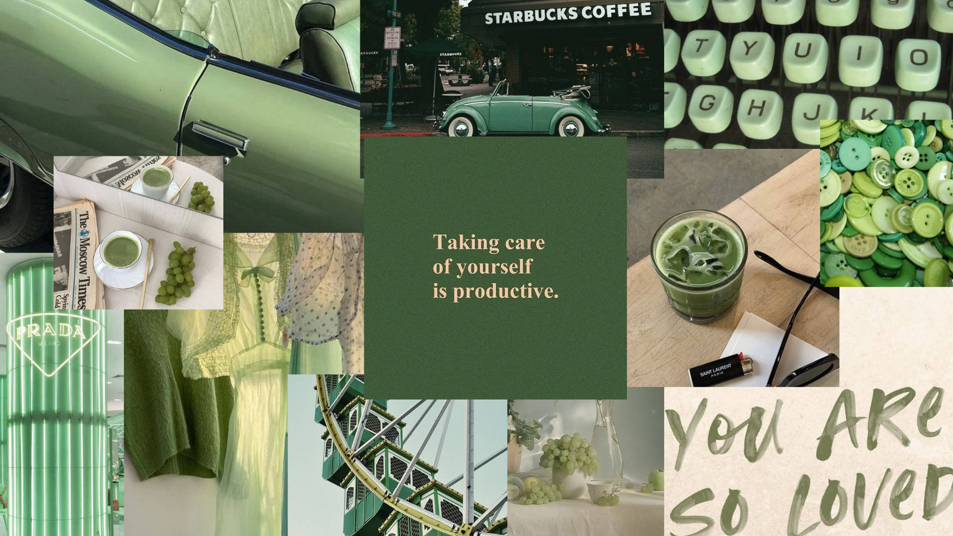 Sage Green Aesthetic Laptop Wallpapers - Top Free Sage Green Aesthetic