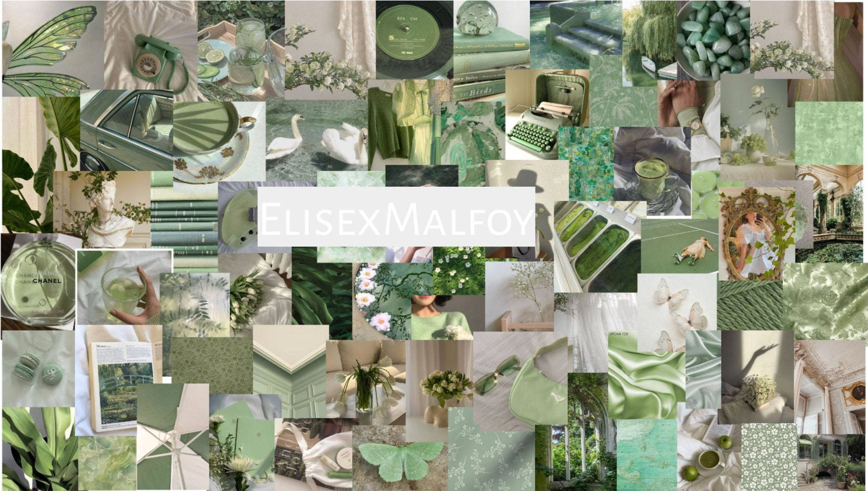 1715x970 Pastel Green Aesthetic Laptop