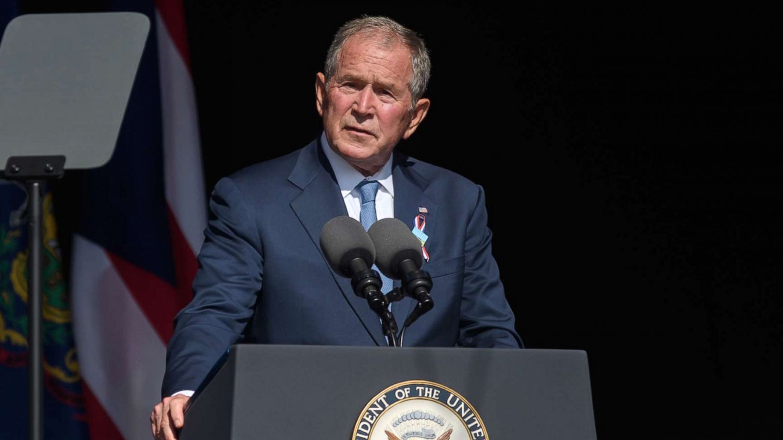 1600x900 Bush condemns 'unjustified and brutal