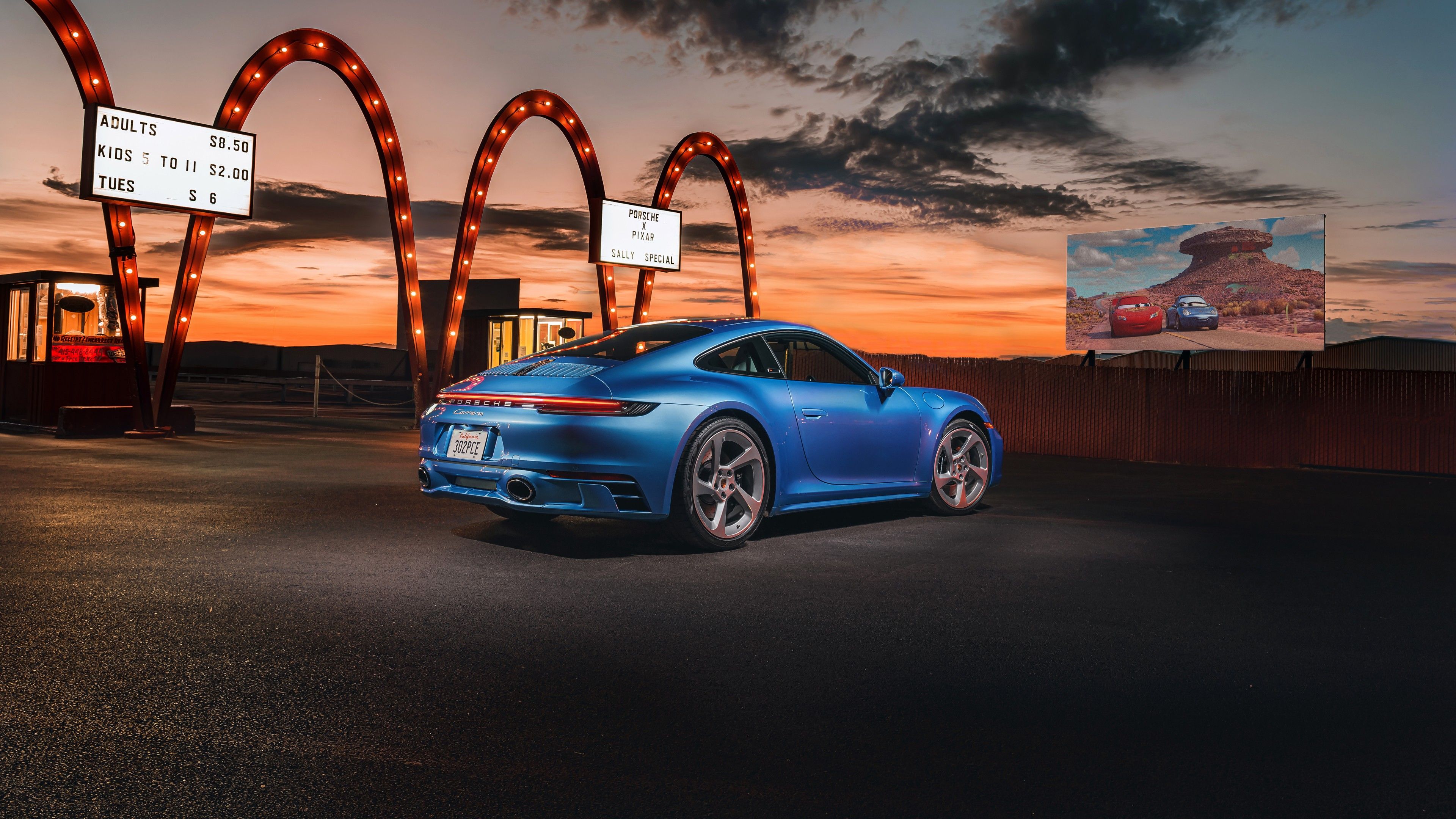3840x2160 Porsche 911 Carrera GTS Sally Special