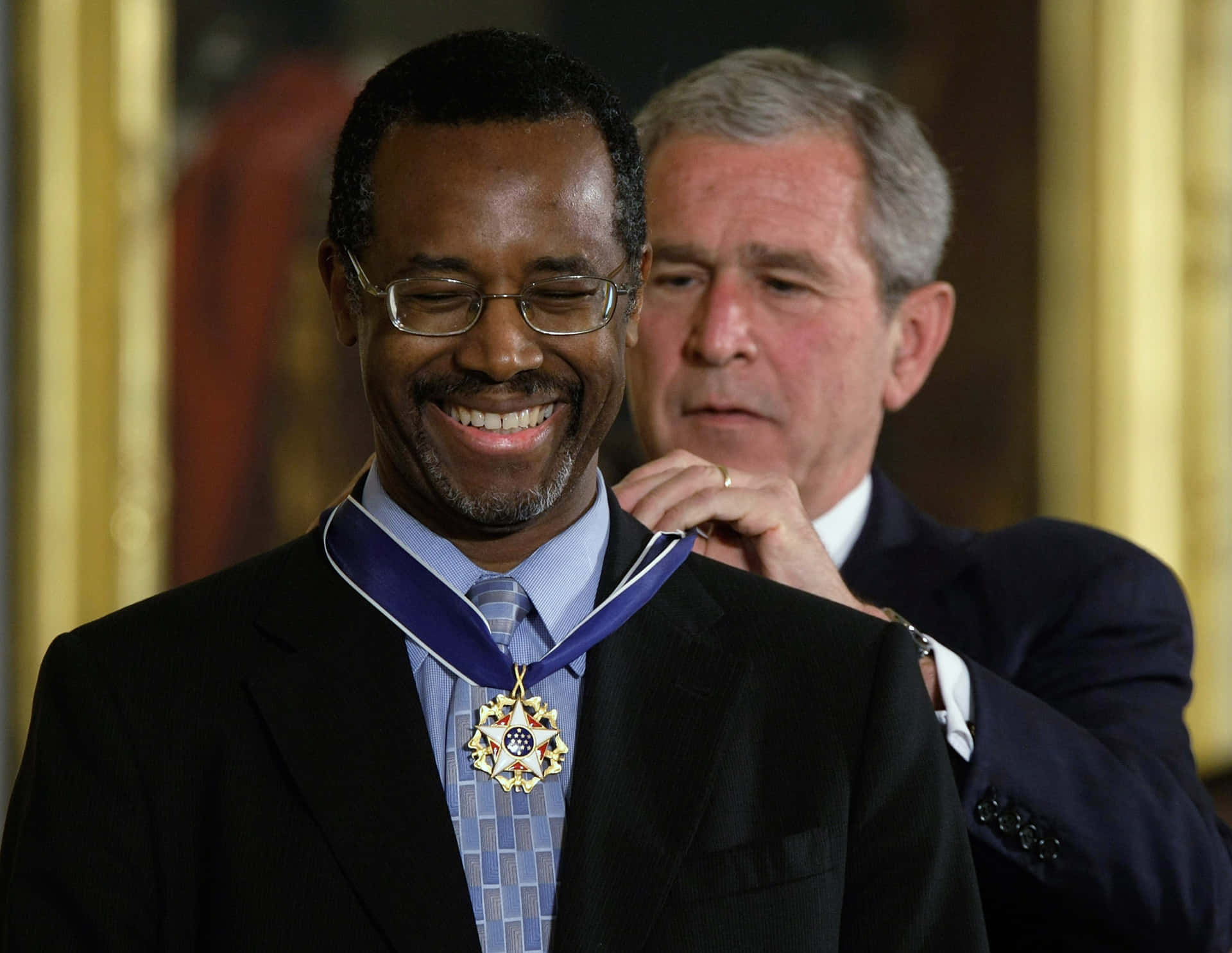 1920x1485 Download Ben Carson and George Bush
