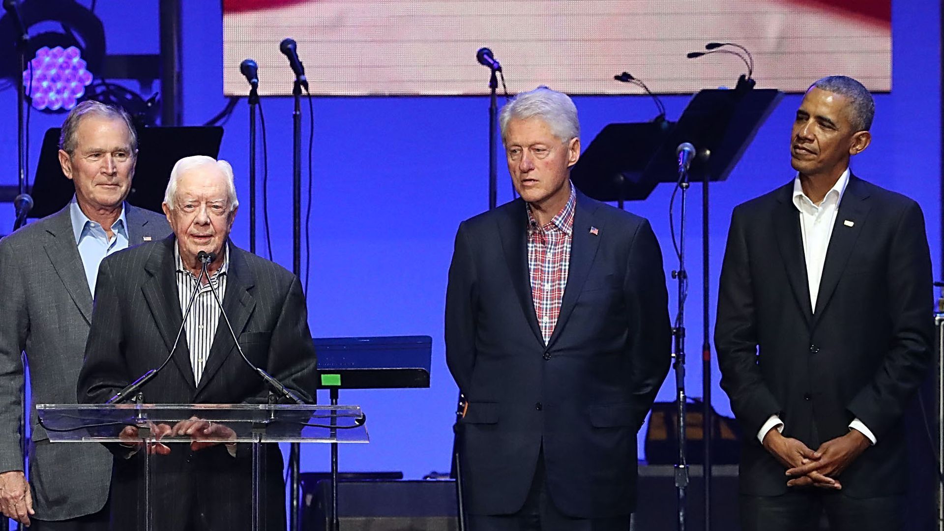 1920x1080 Former presidents celebrate volunteers