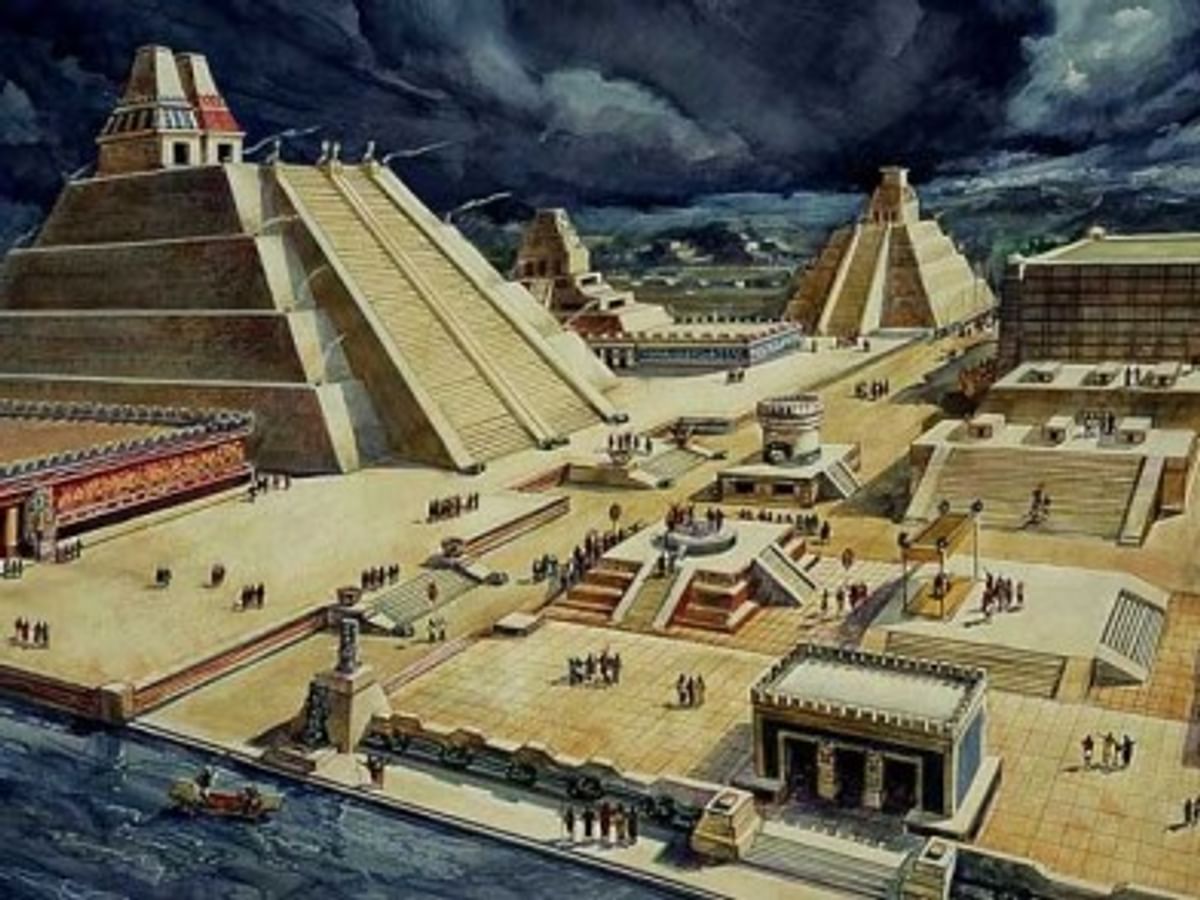 1200x900 Ancient Aztec capital Tenochtitlan has