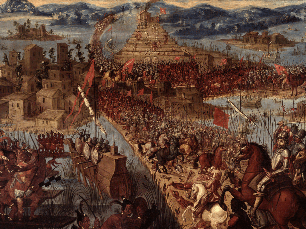 1024x768 Fall of Tenochtitlan cropped4to3