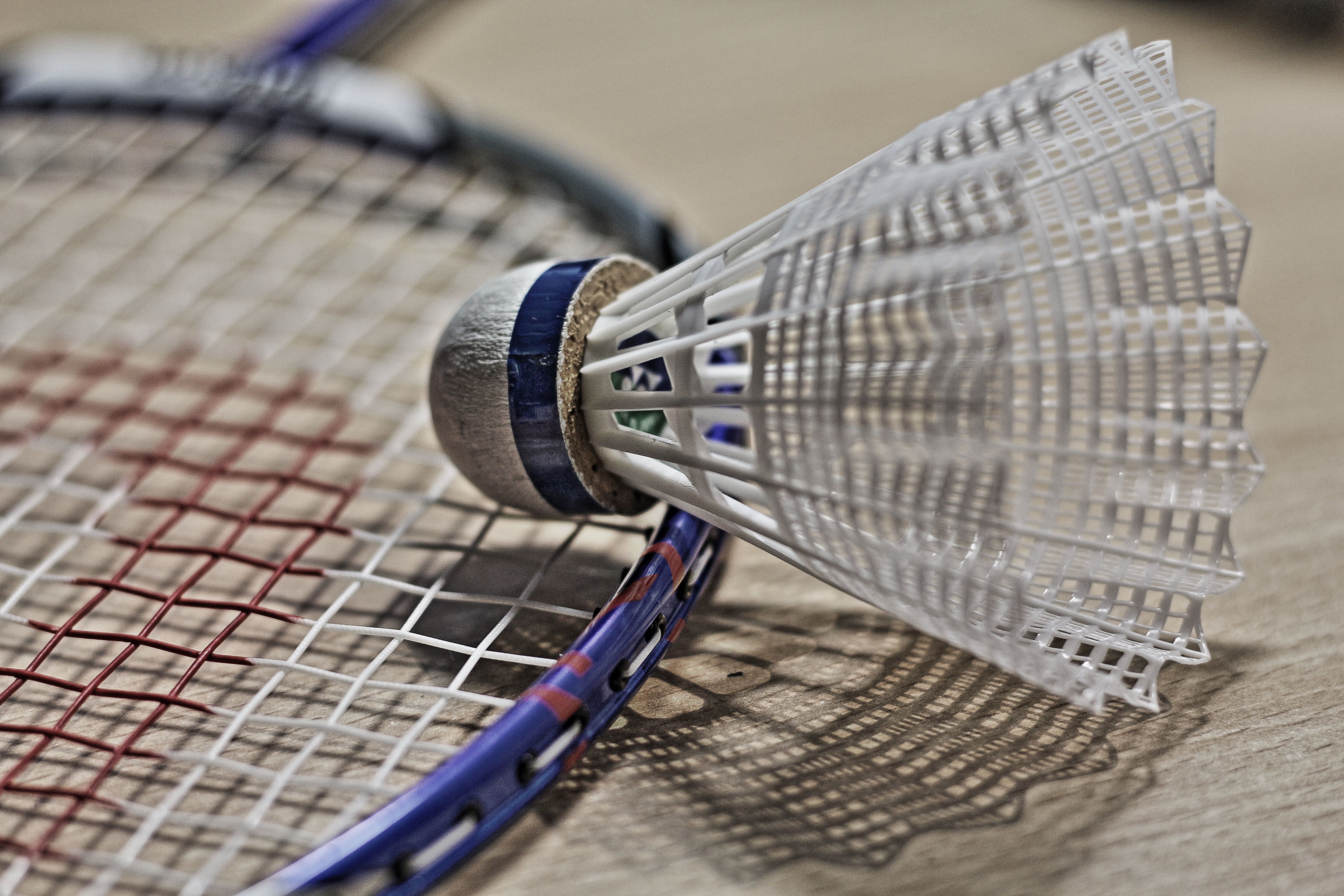 5184x3456 Racket, Shuttlecock, Badminton, Sports