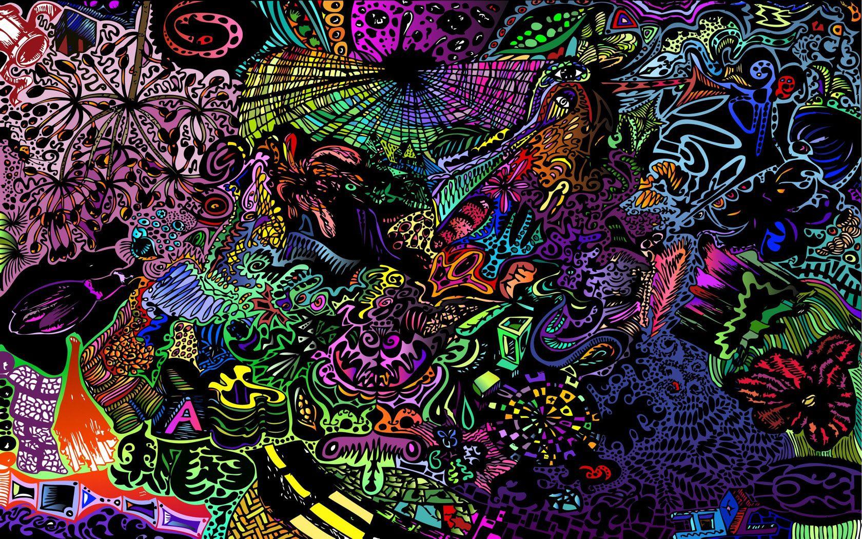 funky wallpaper