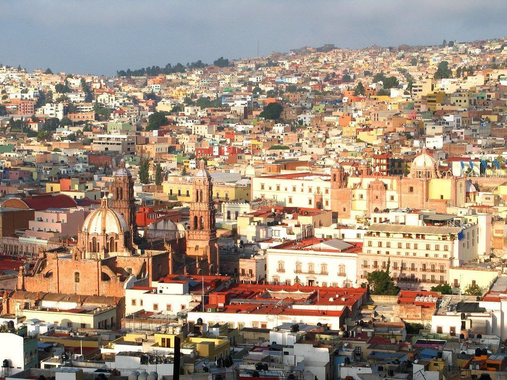 1024x768 Zacatecas, Mexico. Zacatecas, founded in 1546 after the dis