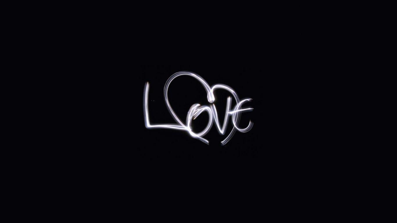 1366x768 Cute Black wallpaperx768