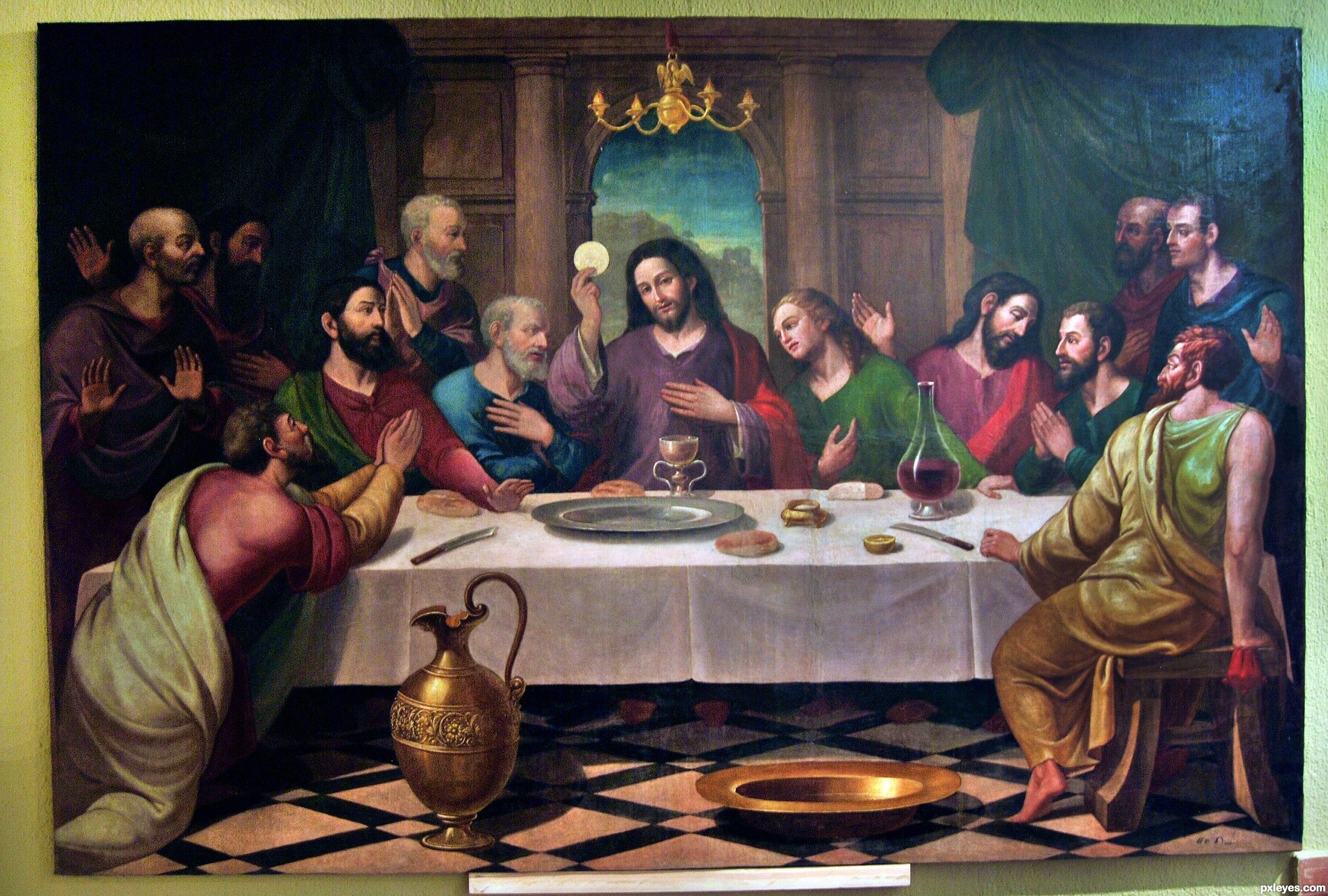 2200x1485 Jesus Last Supper Wallpaper